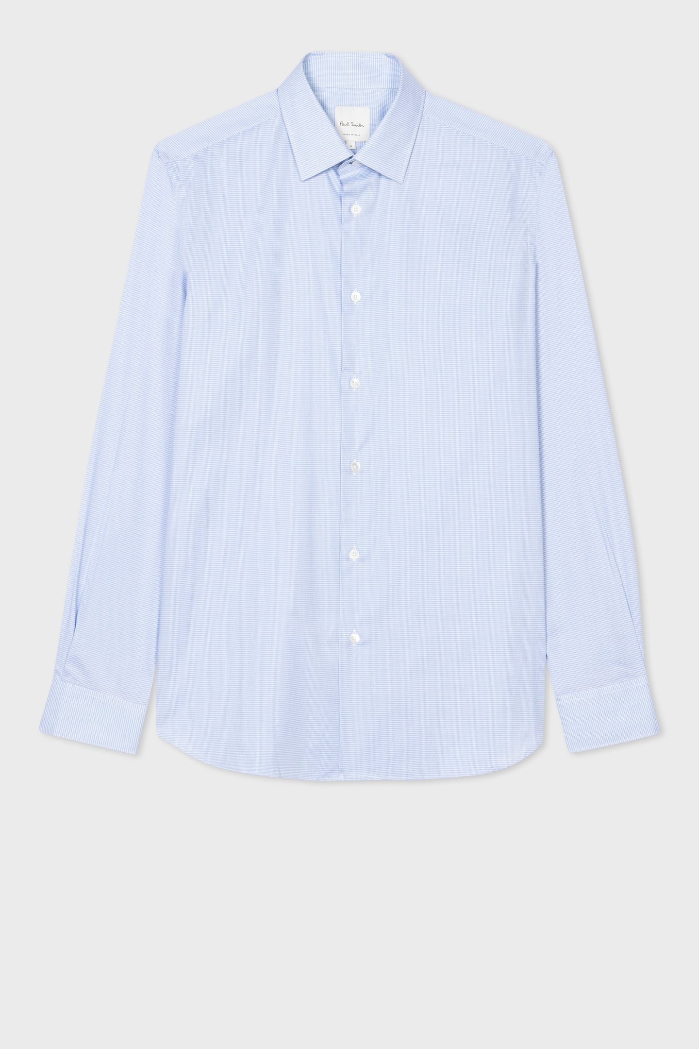 S/C TAILORED FIT SHIRT BLUE 5
