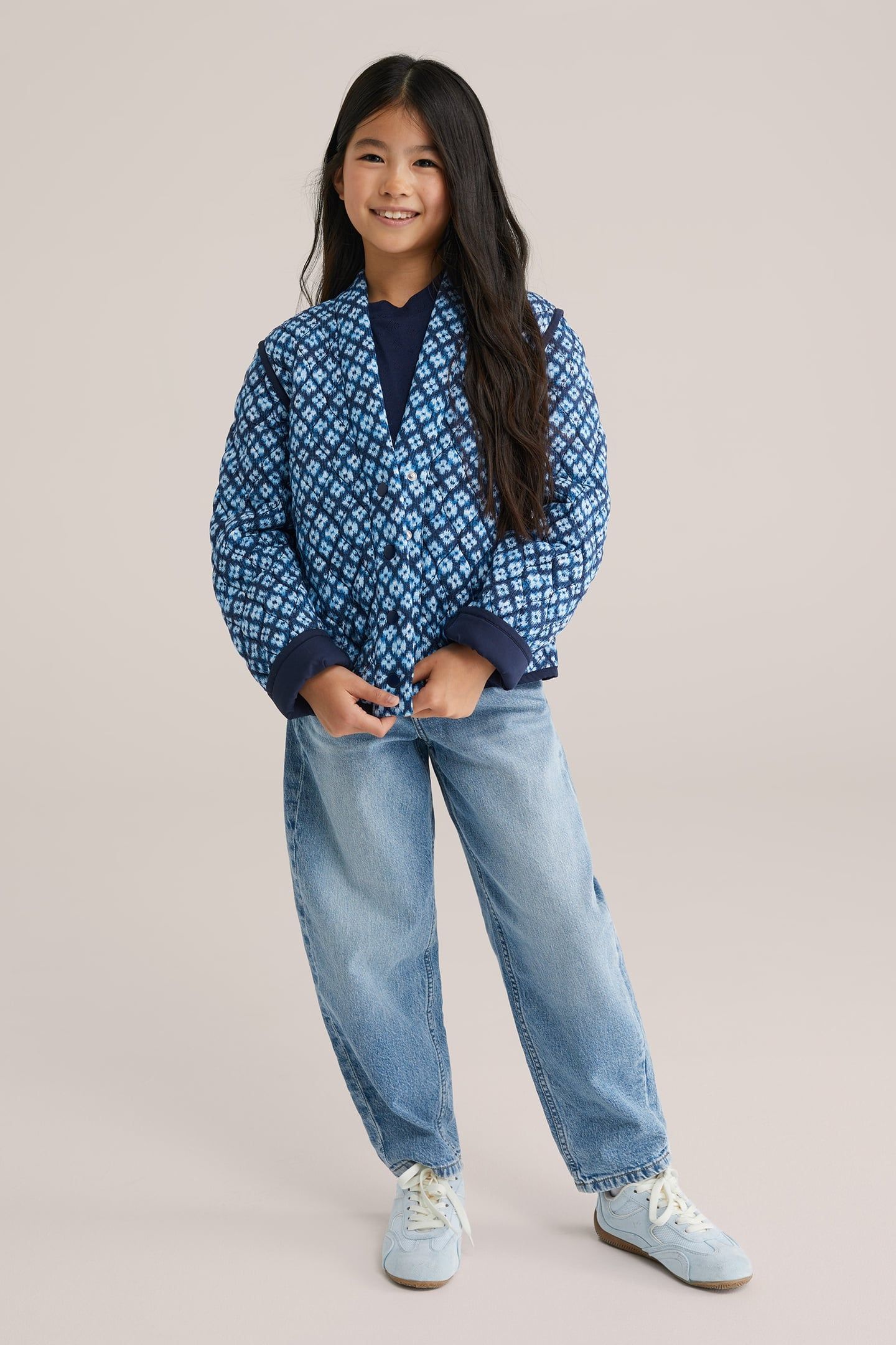 JACKET NORMAL LENGTH BLUE 2