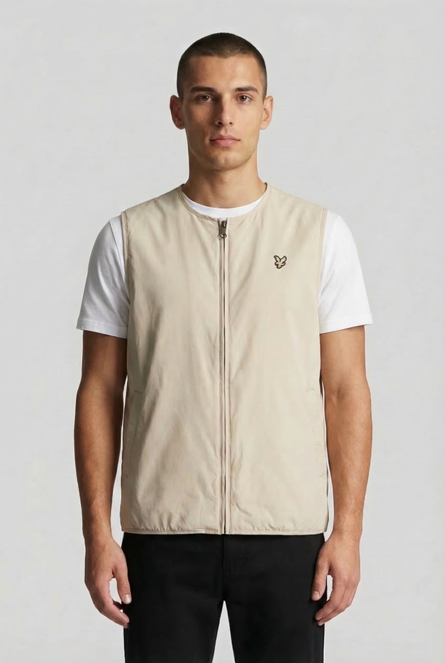 LIGHTWEIGHT FILLED GILET DISCOVERY KHAKI 3