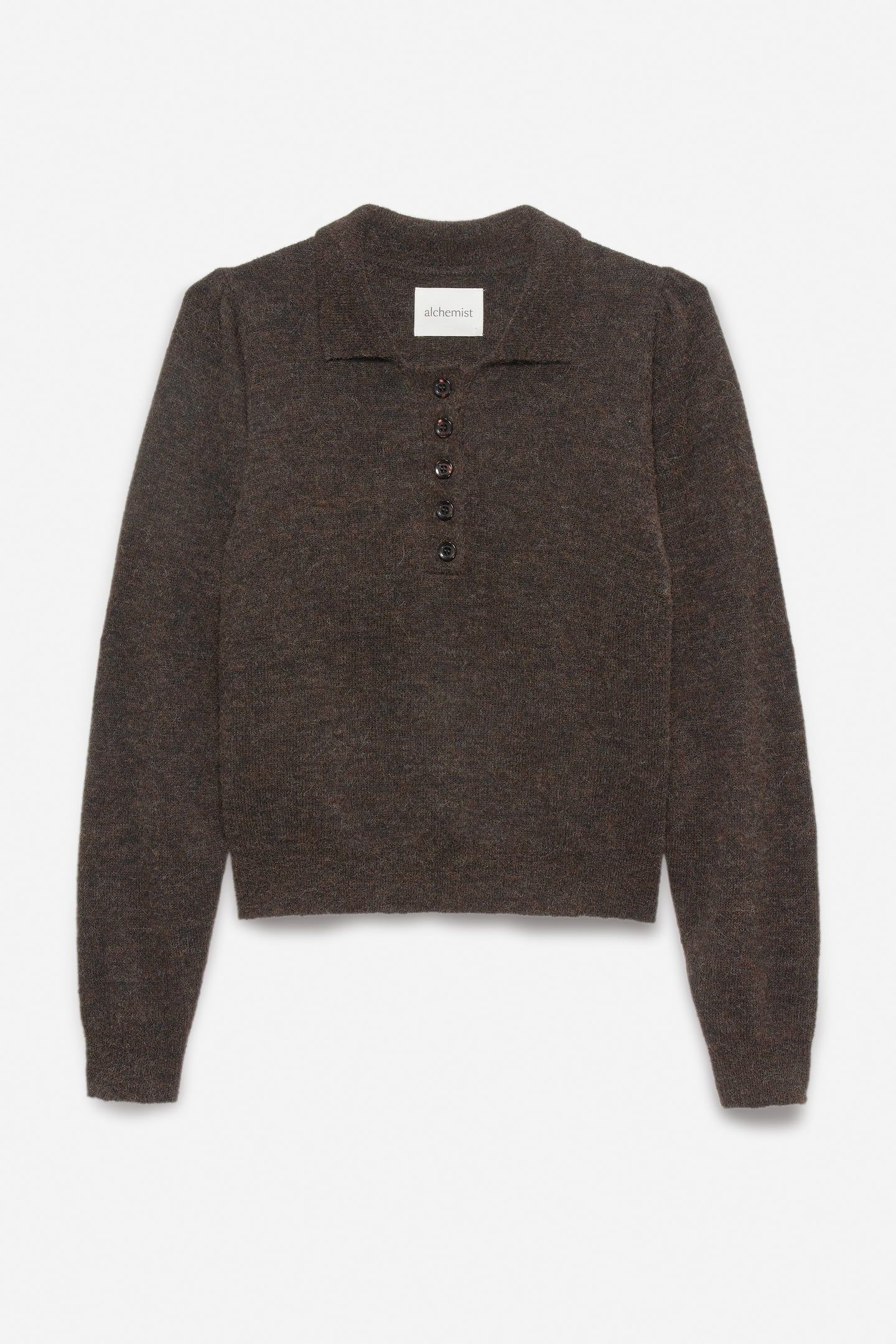 LOLA PULLOVER DARK BROWN 5