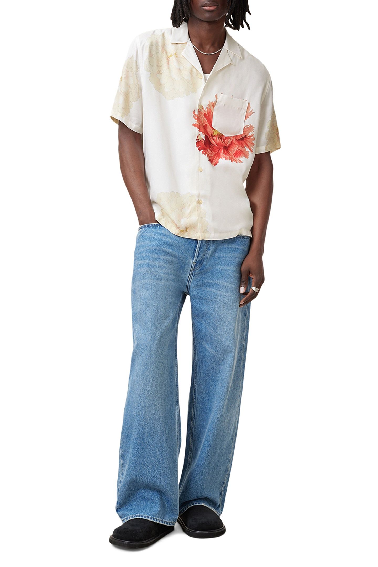 FLEUR SS SHIRT BLACK 2