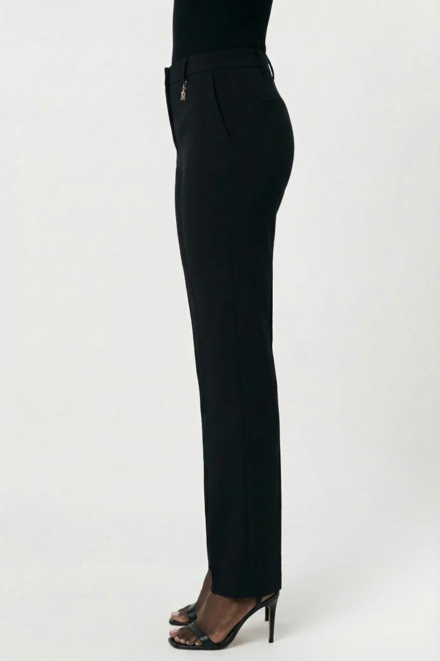MARCIANO BY GUESS SHAYLA STRAIGHT PANT JET BLACK 4