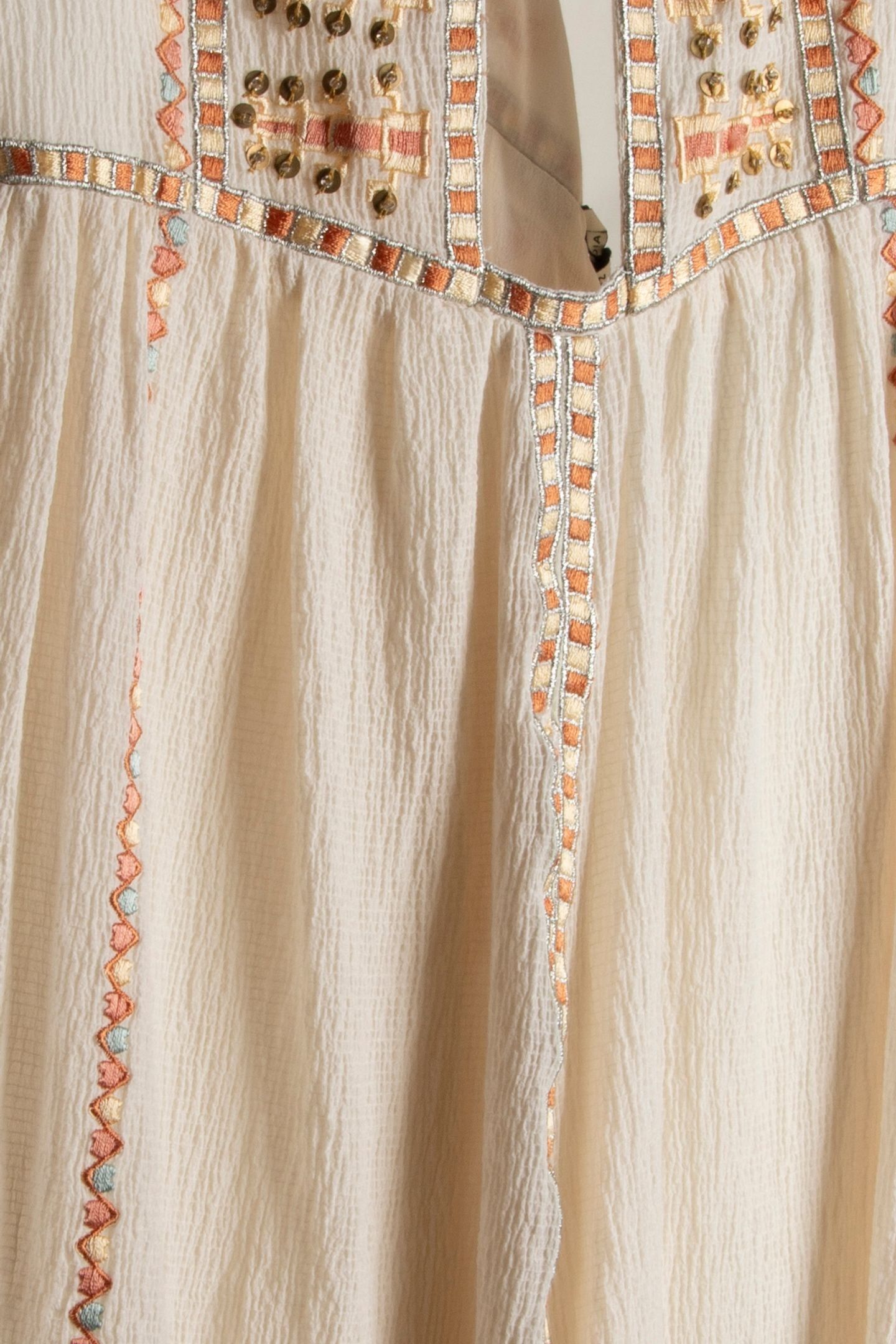BRETTY DRESS ECRU 4
