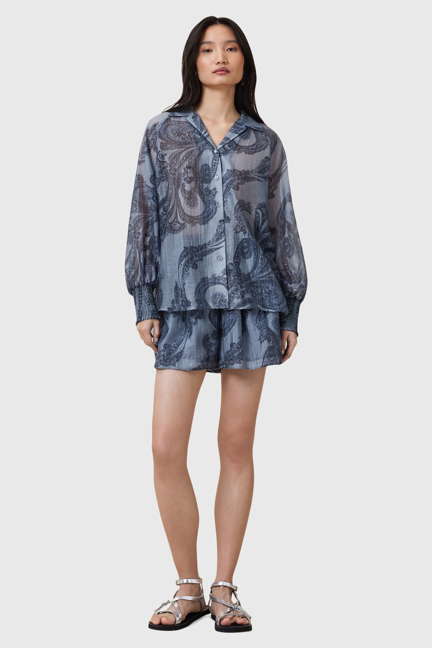 ISLA SHIRT LITA DENIM BLUE 4