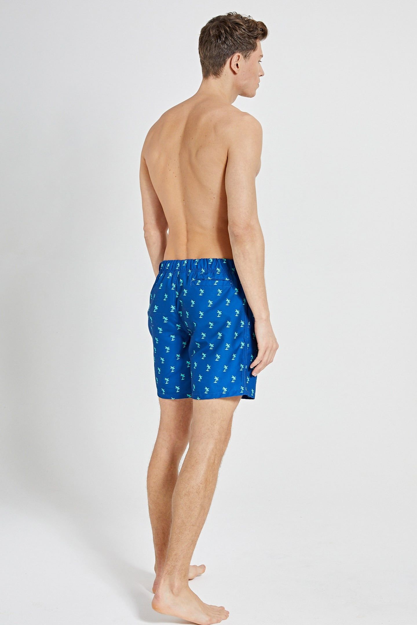 SWIMSHORT SHIWI PALM JEANS BLUE 4