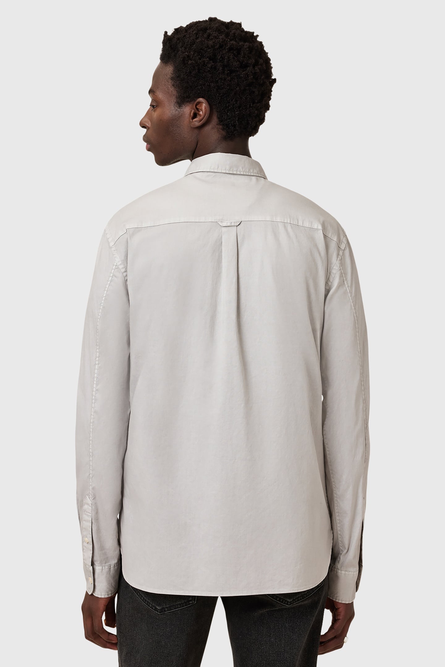 HAWTHORNE LS SHIRT CLOUDY GREY 3