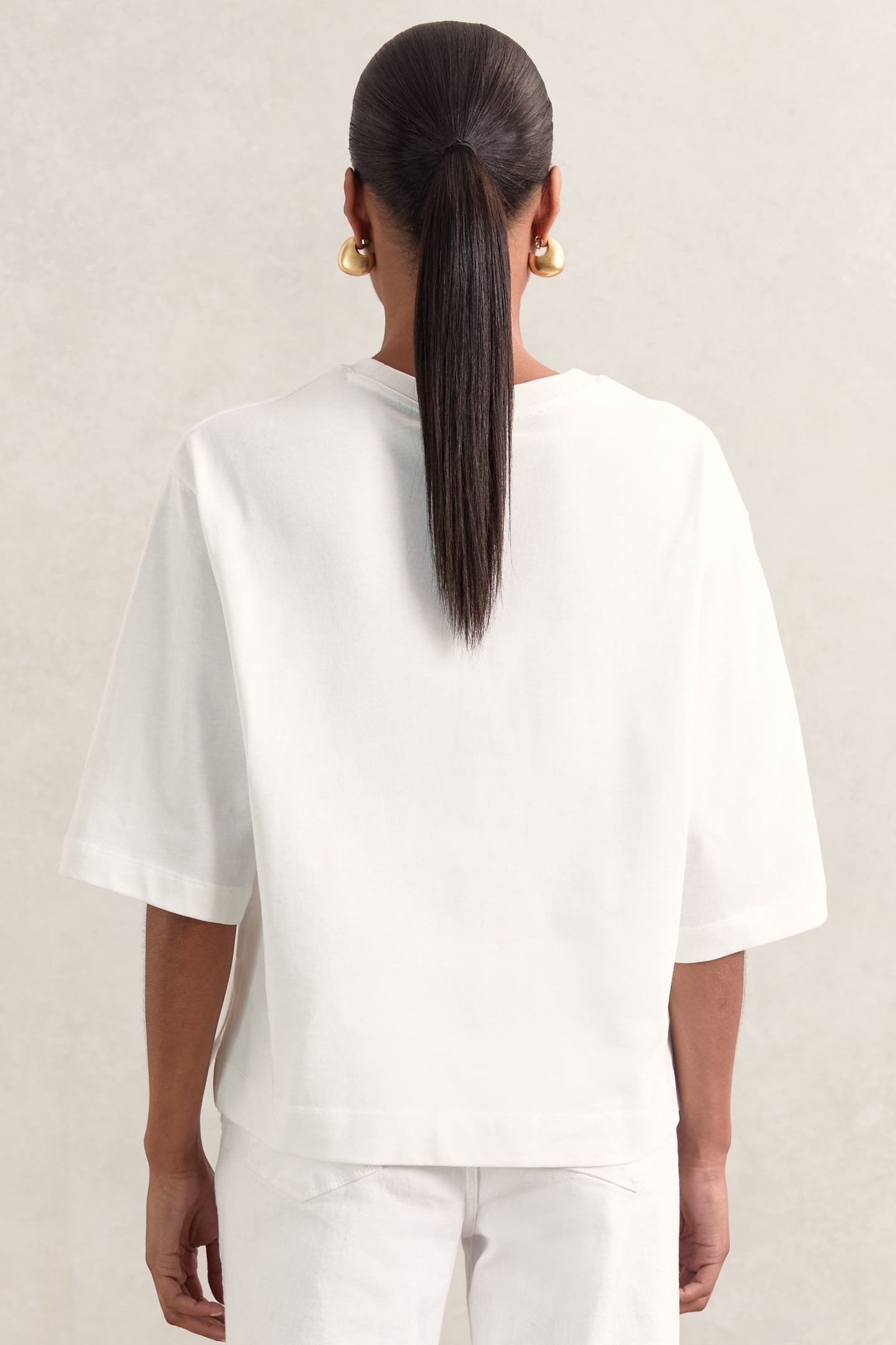 OVERSIZED T-SHIRT WHITE 2