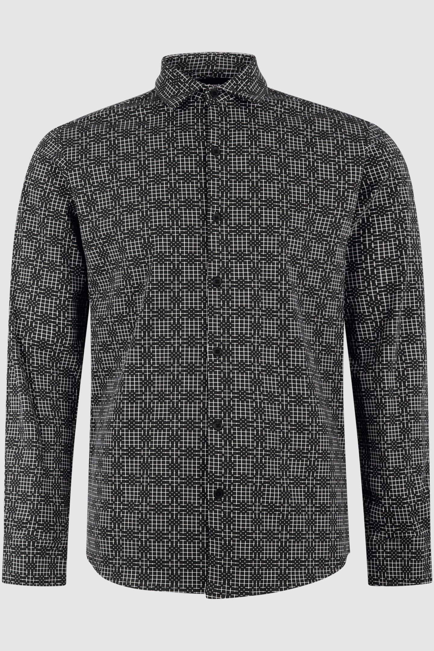 MA-SBPRINTED LOGO SHIRT BLACK 4