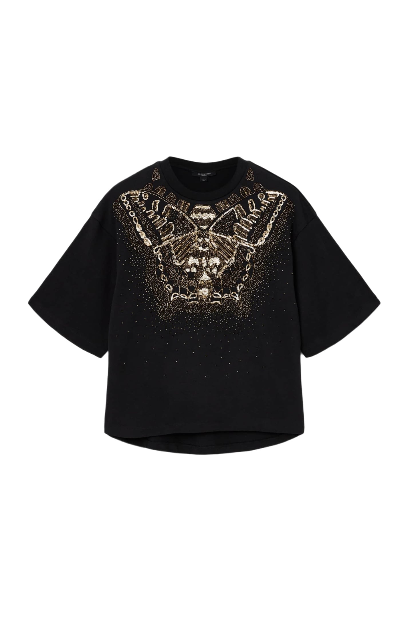 GLIDE AMELIE TEE BLACK/GOLD 4