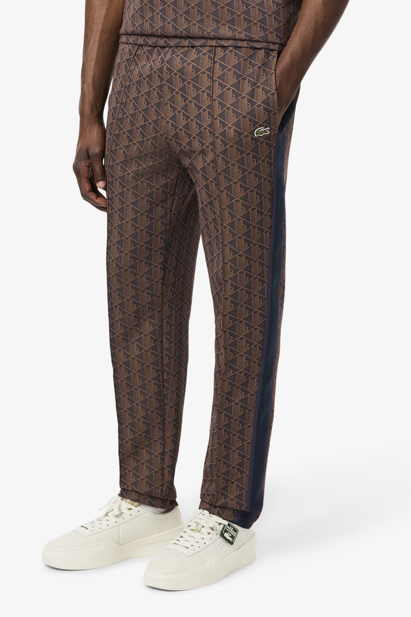 TRACKSUIT TROUSERS VELVET/DATE BROWN 4