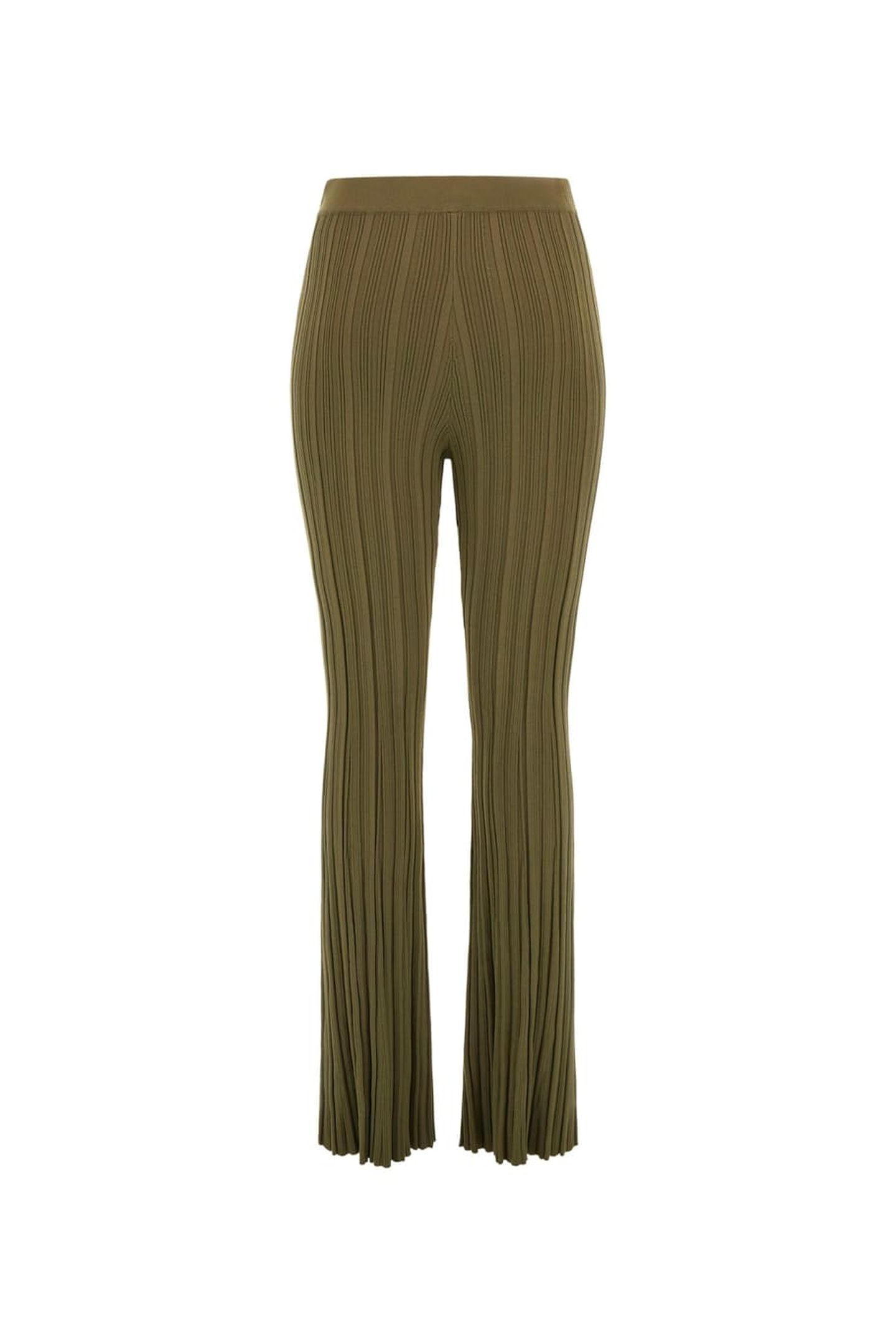 MARCIANO BY GUESS GIADA FLARE SWEATER PANT ARMY OLIVE 4
