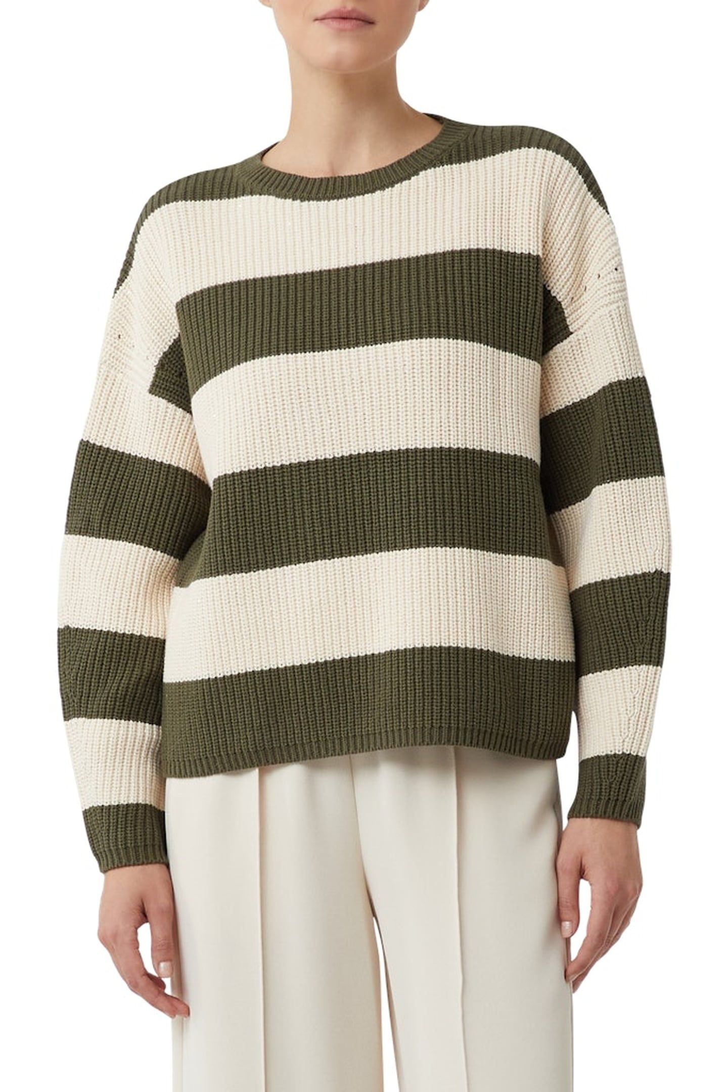 COMMA PULLOVER DARK GREEN 2