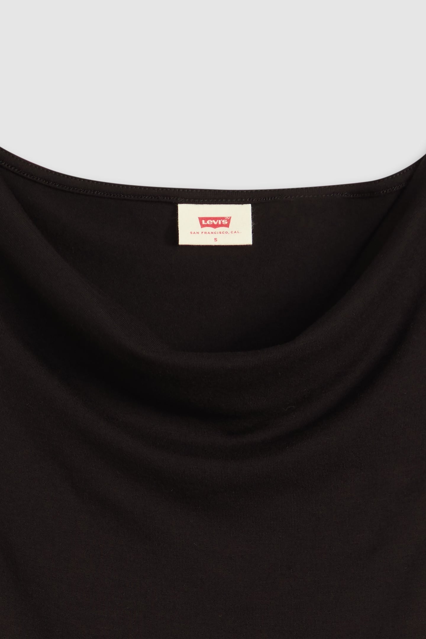 CLEA COWL TOP BLACK 6