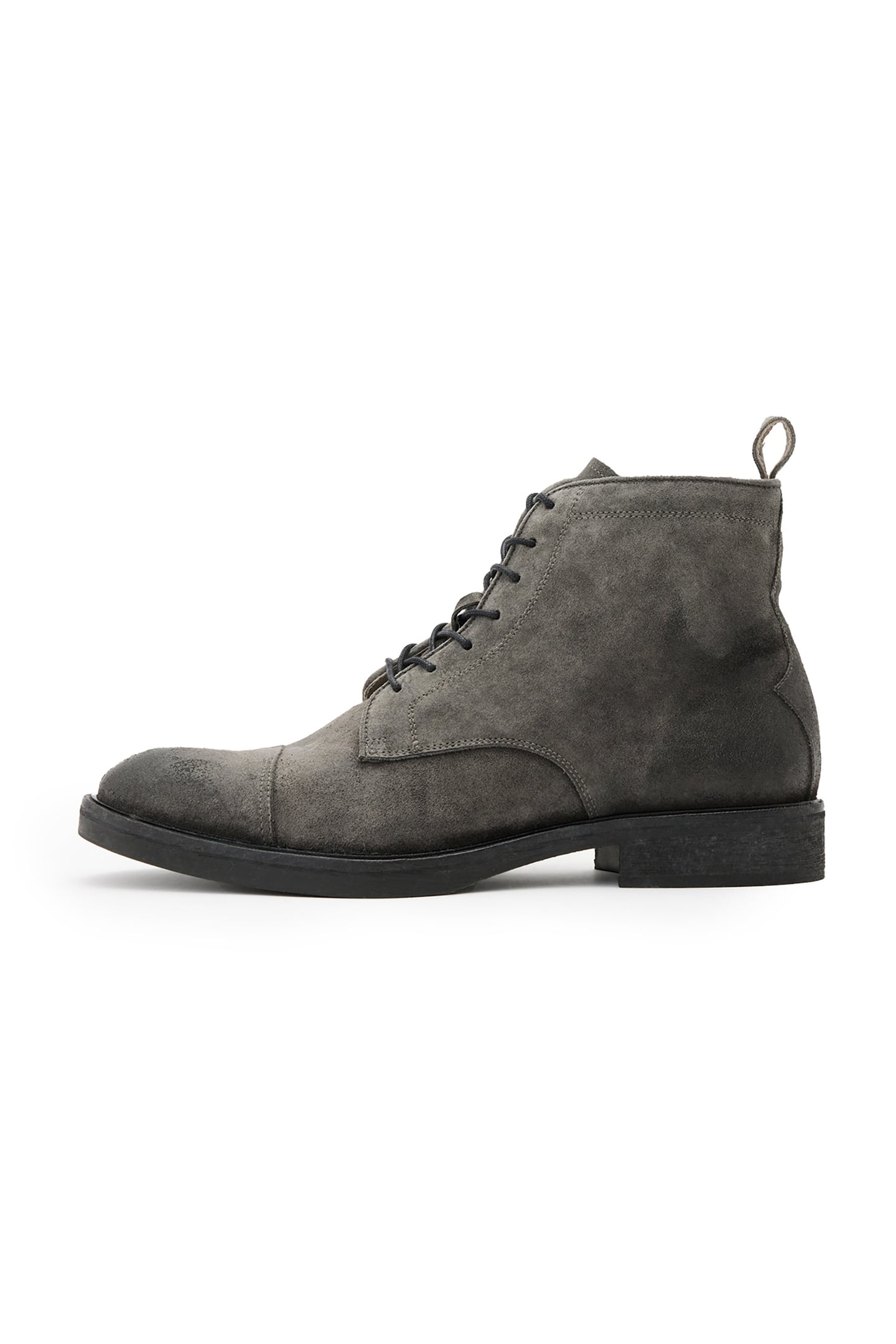 DRAGO SUEDE BOOT CHARCOAL GREY 1