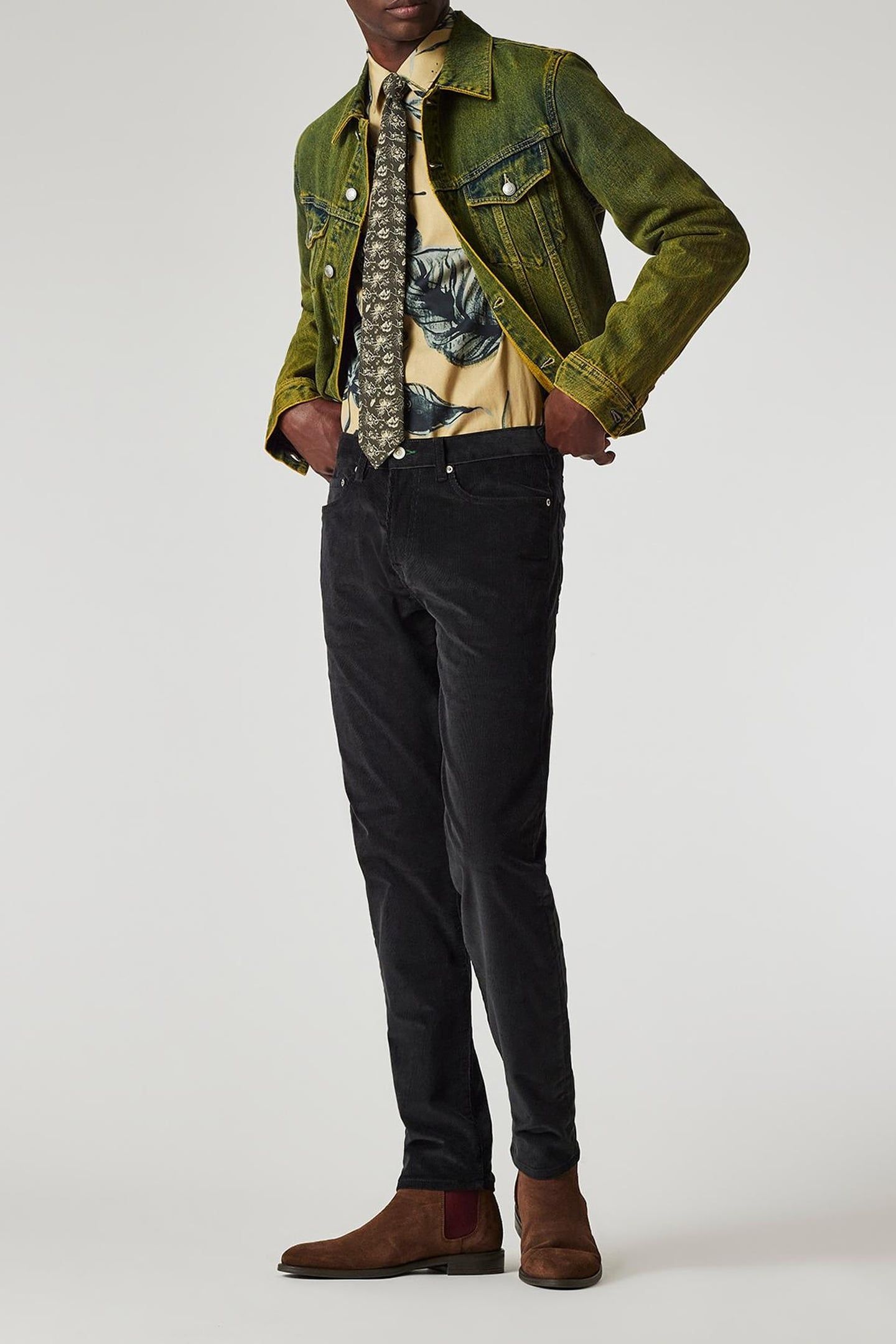 S/C REGULAR FIT SHIRT SAND 2