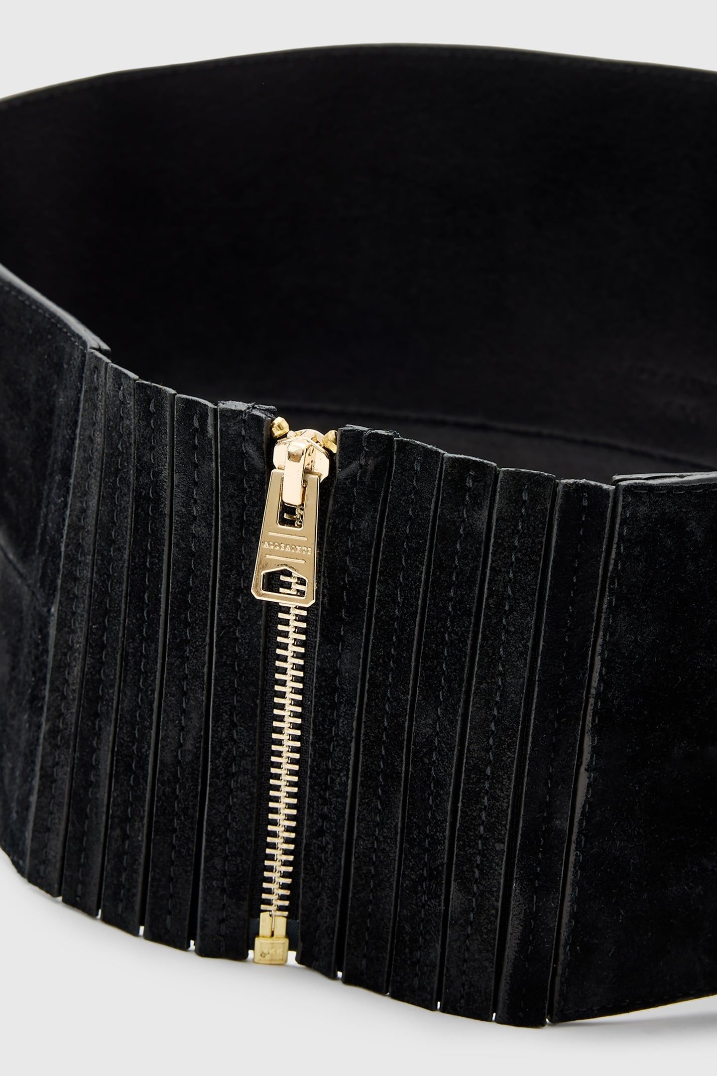 OAKLEIGH SUEDE BELT BLACK 6