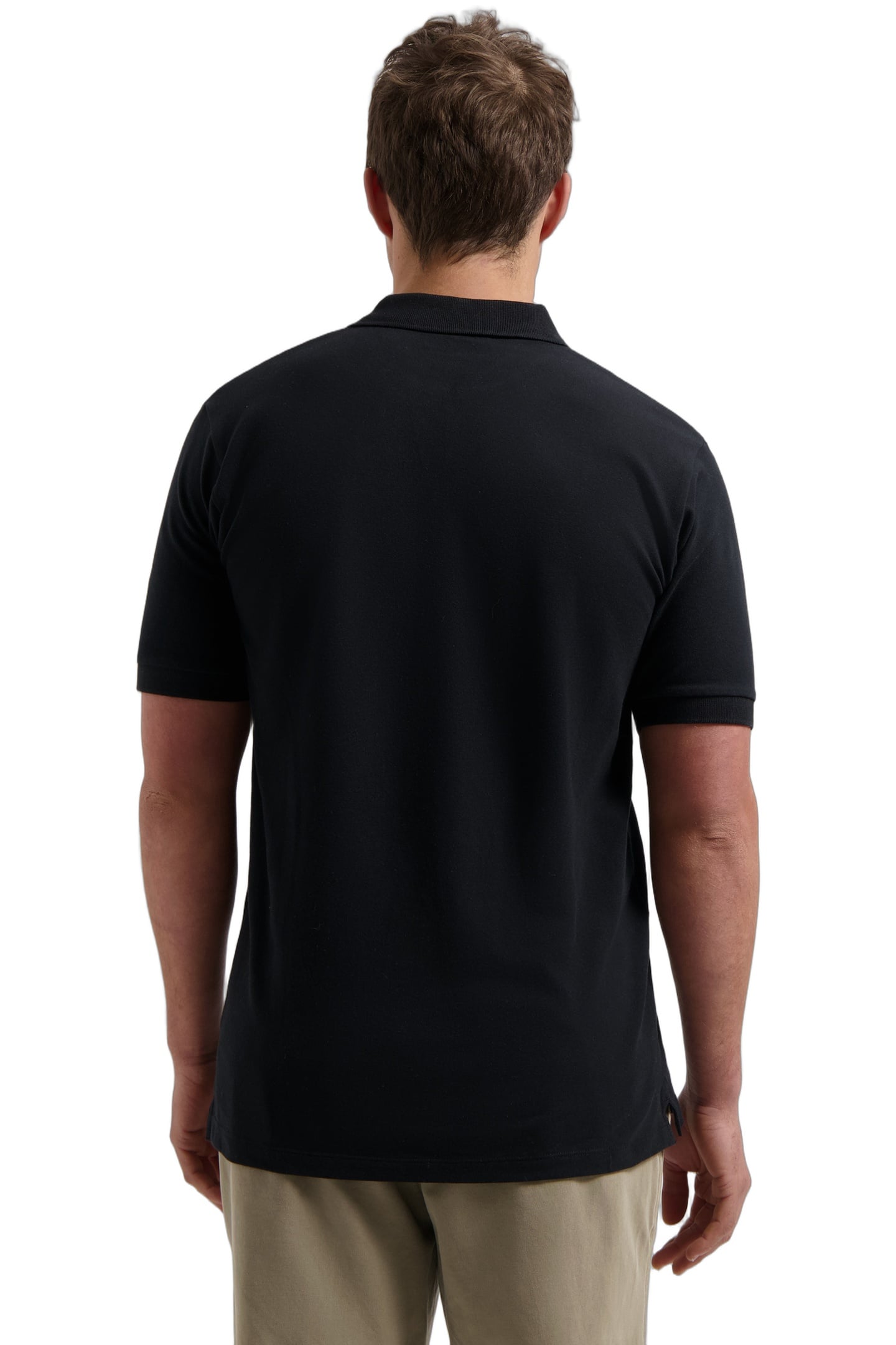 DS-BOWIE V-NECK POLO BLACK 3