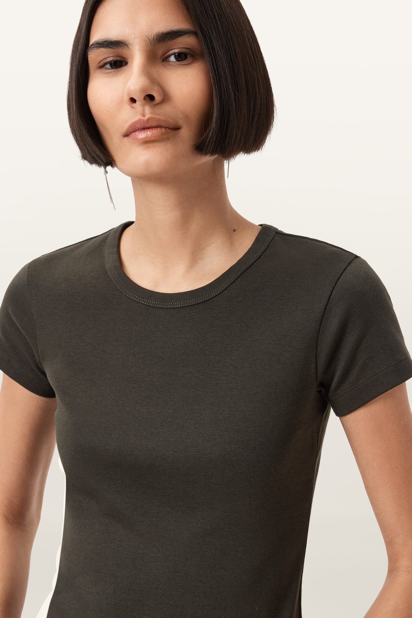 STEVIE TEE TRUE KHAKI GREEN 4