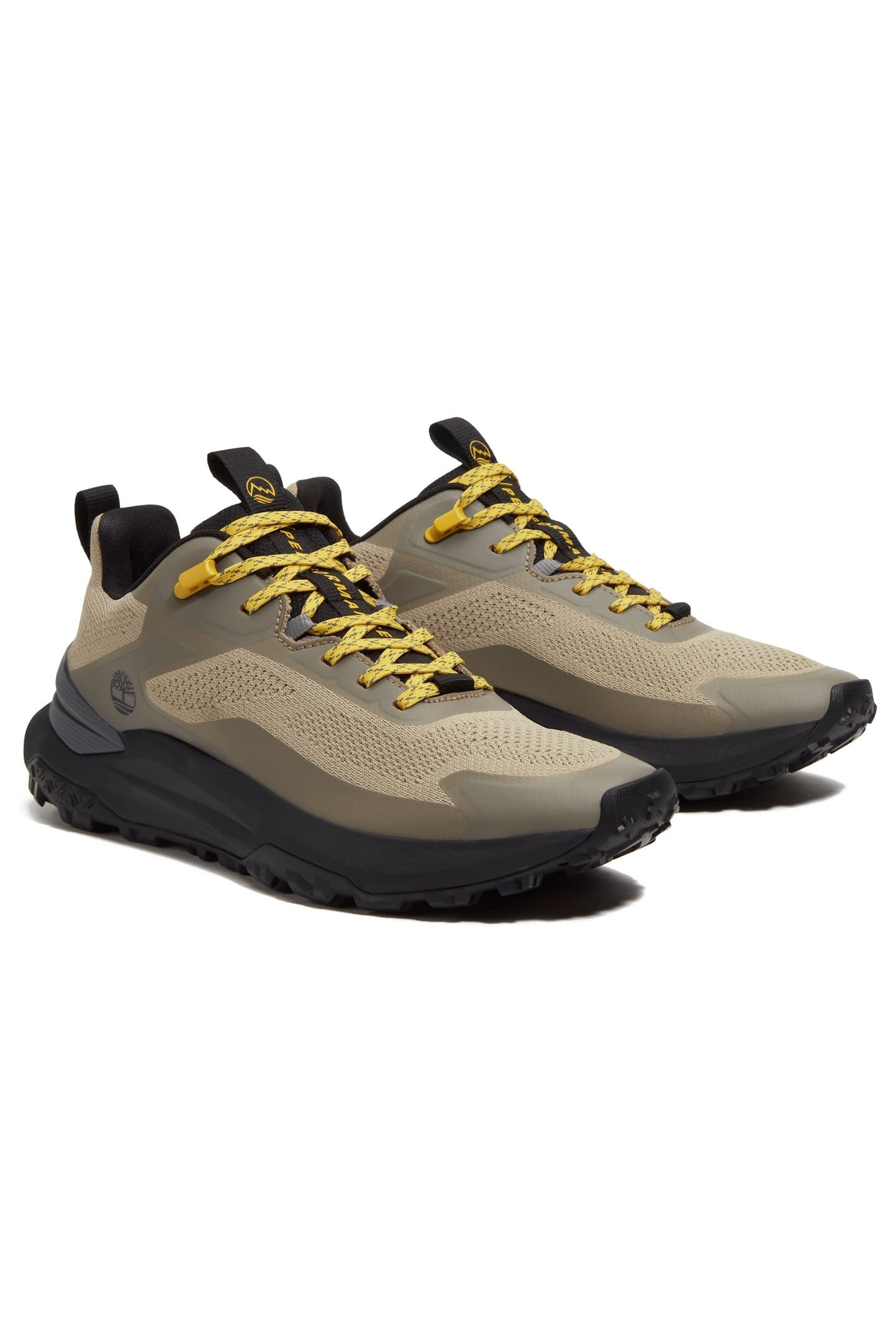 MOTION ACCESS LOW LACE UP SNEAKER LIGHT BROWN KNIT 2
