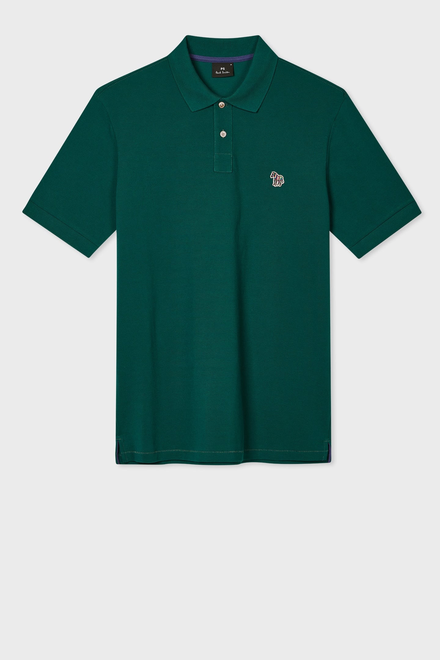 REG FIT SS POLO SHIRT ZEBRA INKY BLUE 1