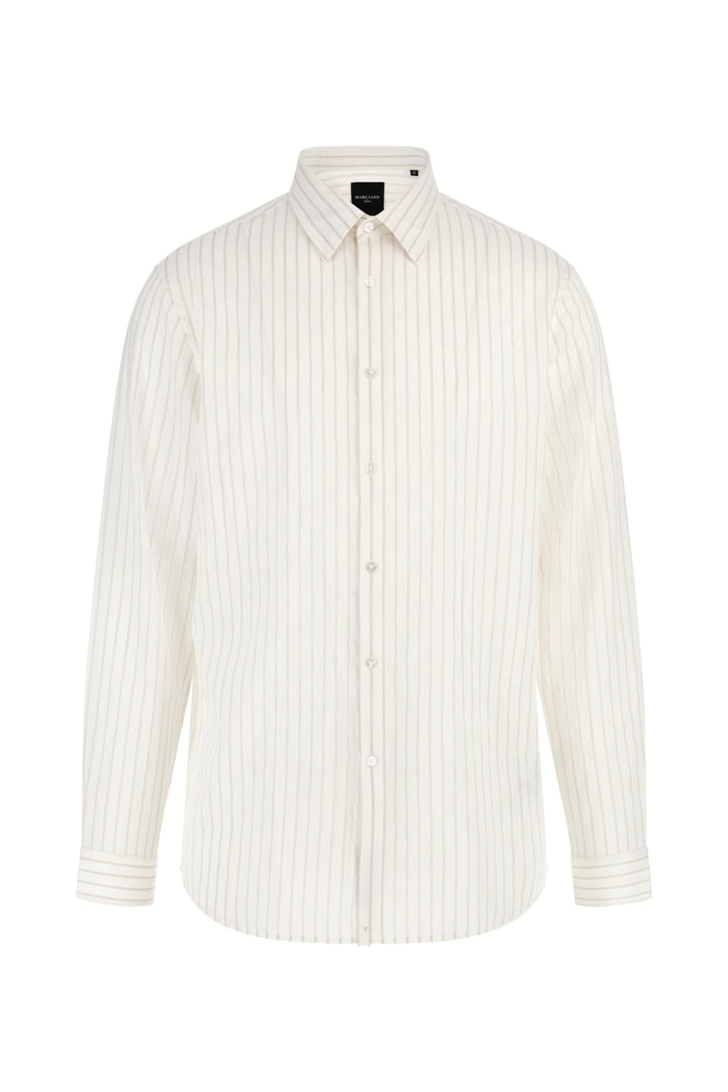 MARCIANO BY GUESS JOE IT COLLAR NOTCHED CUFF SALT WHITE 3