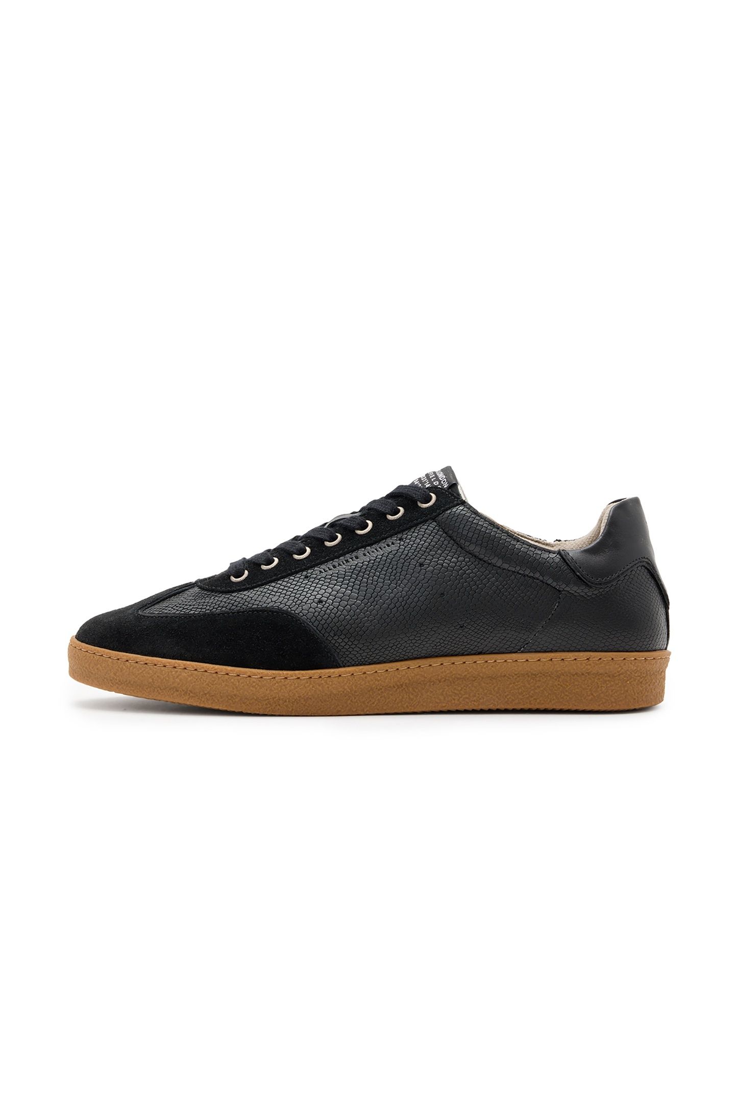 LEO LOW TOP BLACK/GUM 2