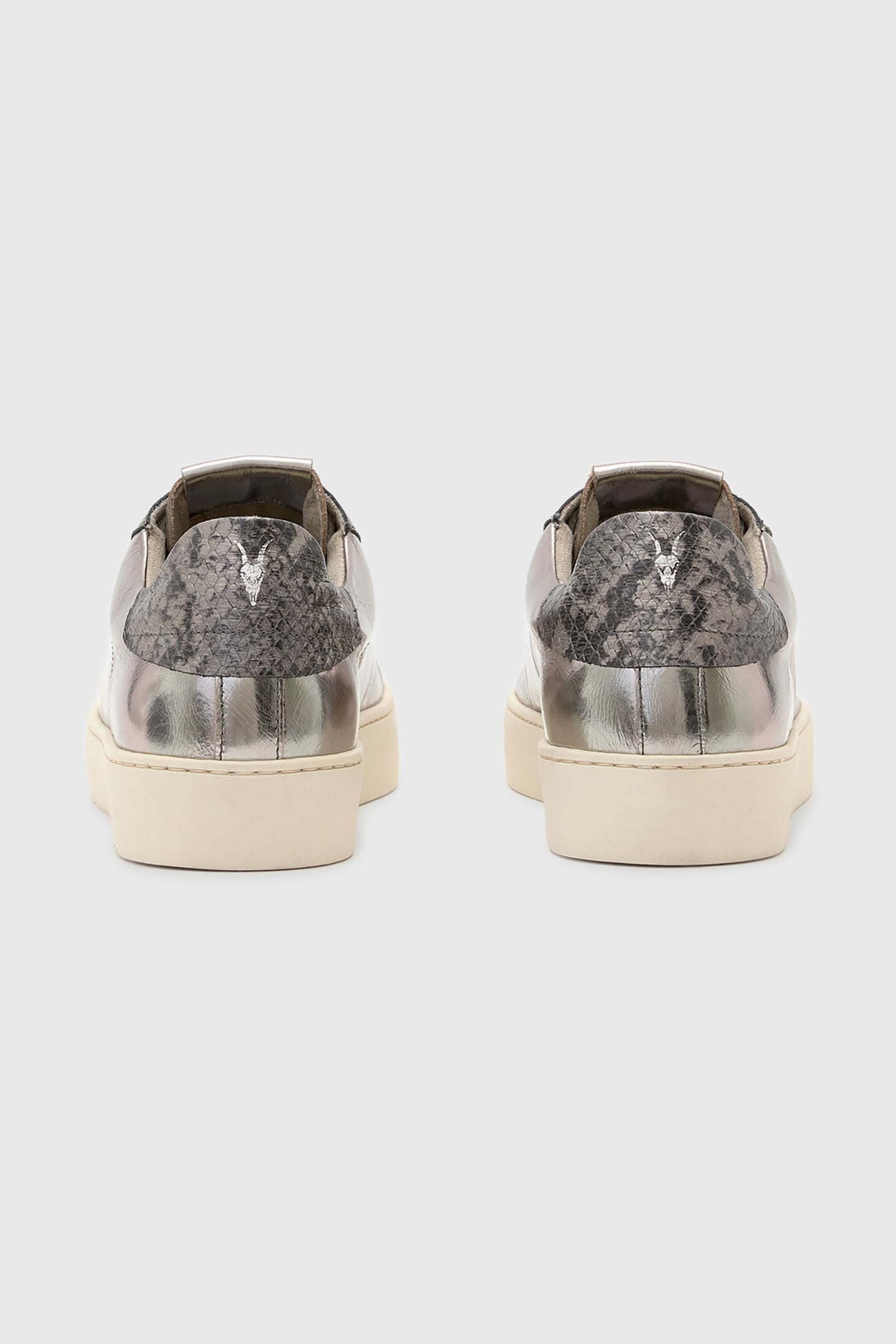 SHANA MET SNEAKER SILVER/GUNMETAL 4