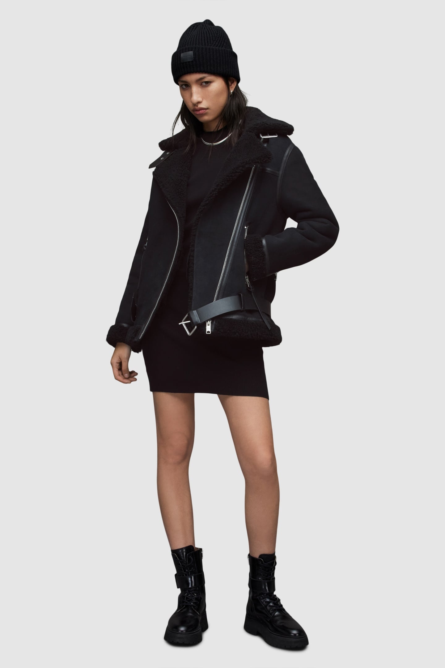 REI SHEARLING BLACK/BLACK 2