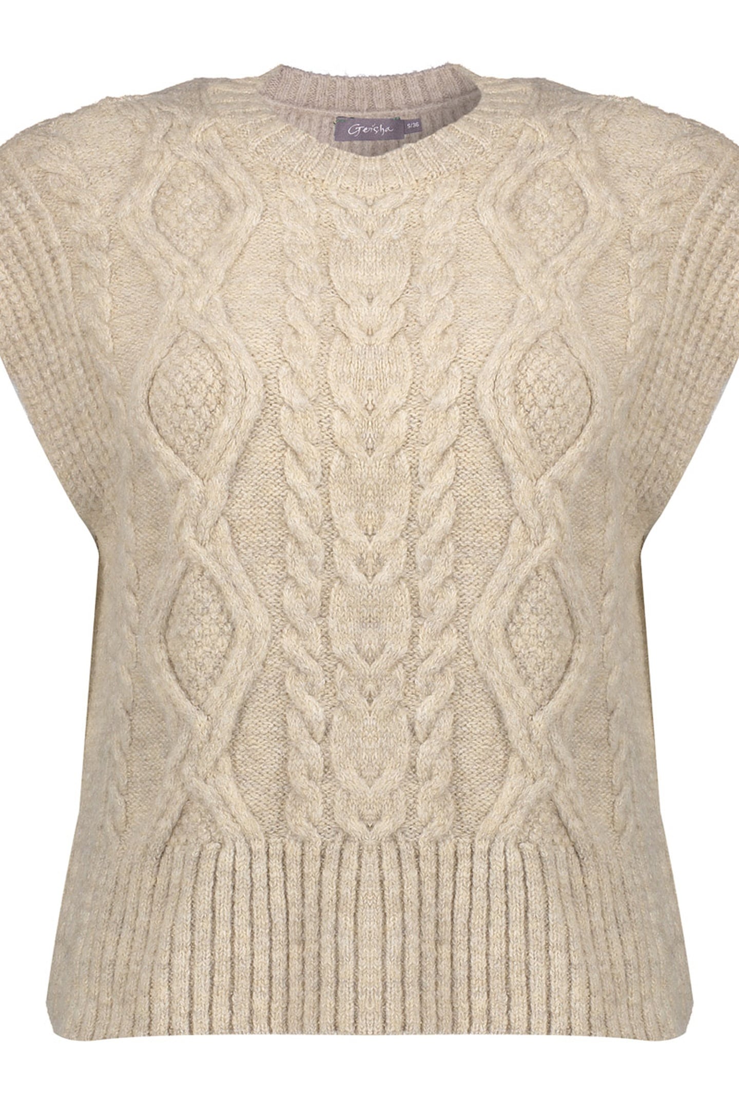 SPENCER CABLE ARGYLE SAND 1