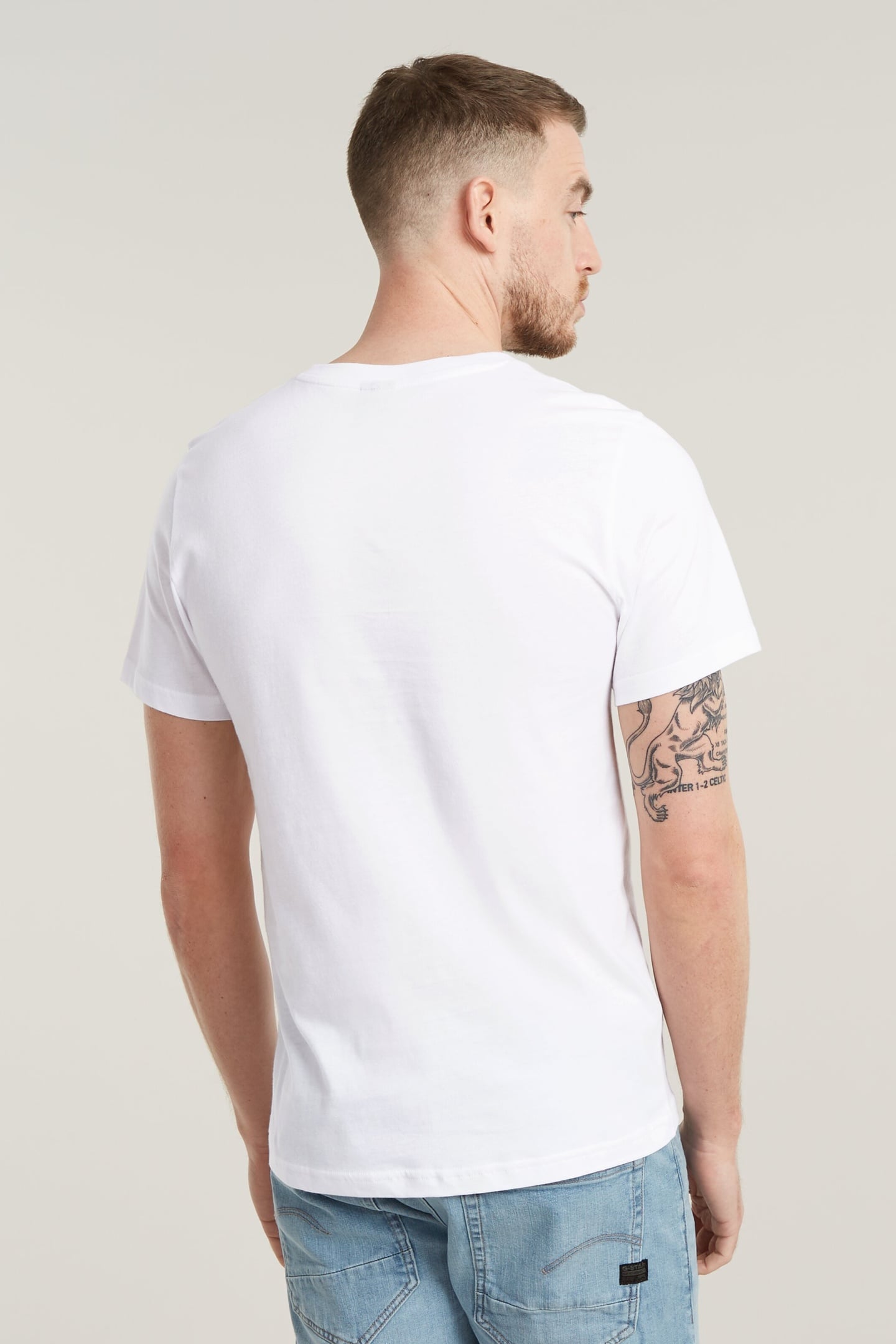GRAW SLIM R T S/S WHITE 3
