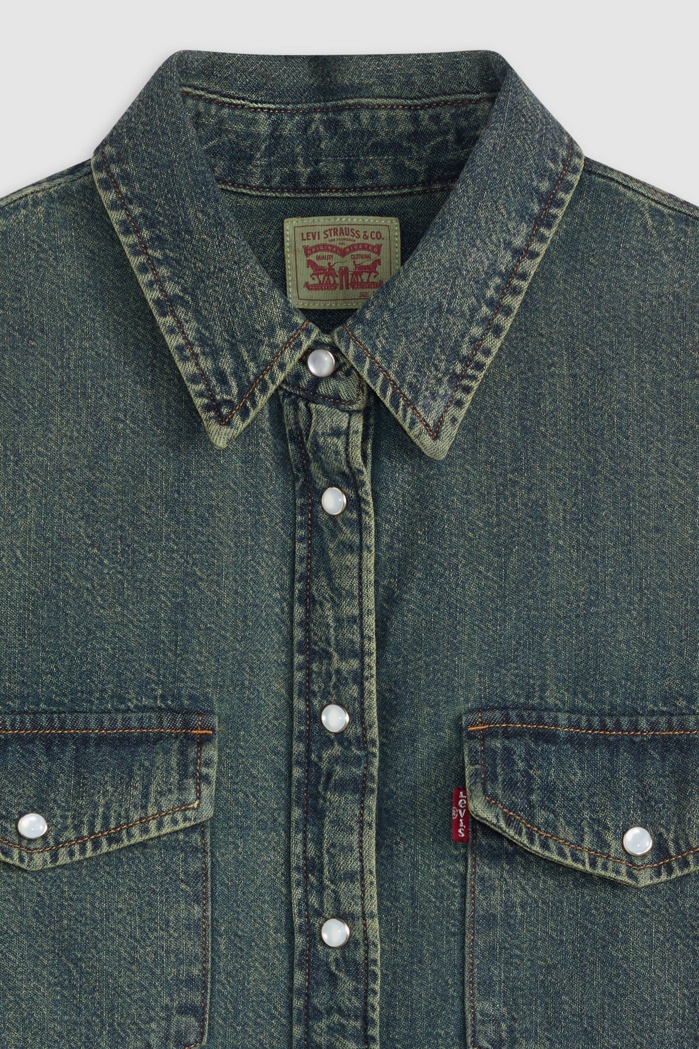 ESSENTIAL WESTERN SHIRT BLUE 5