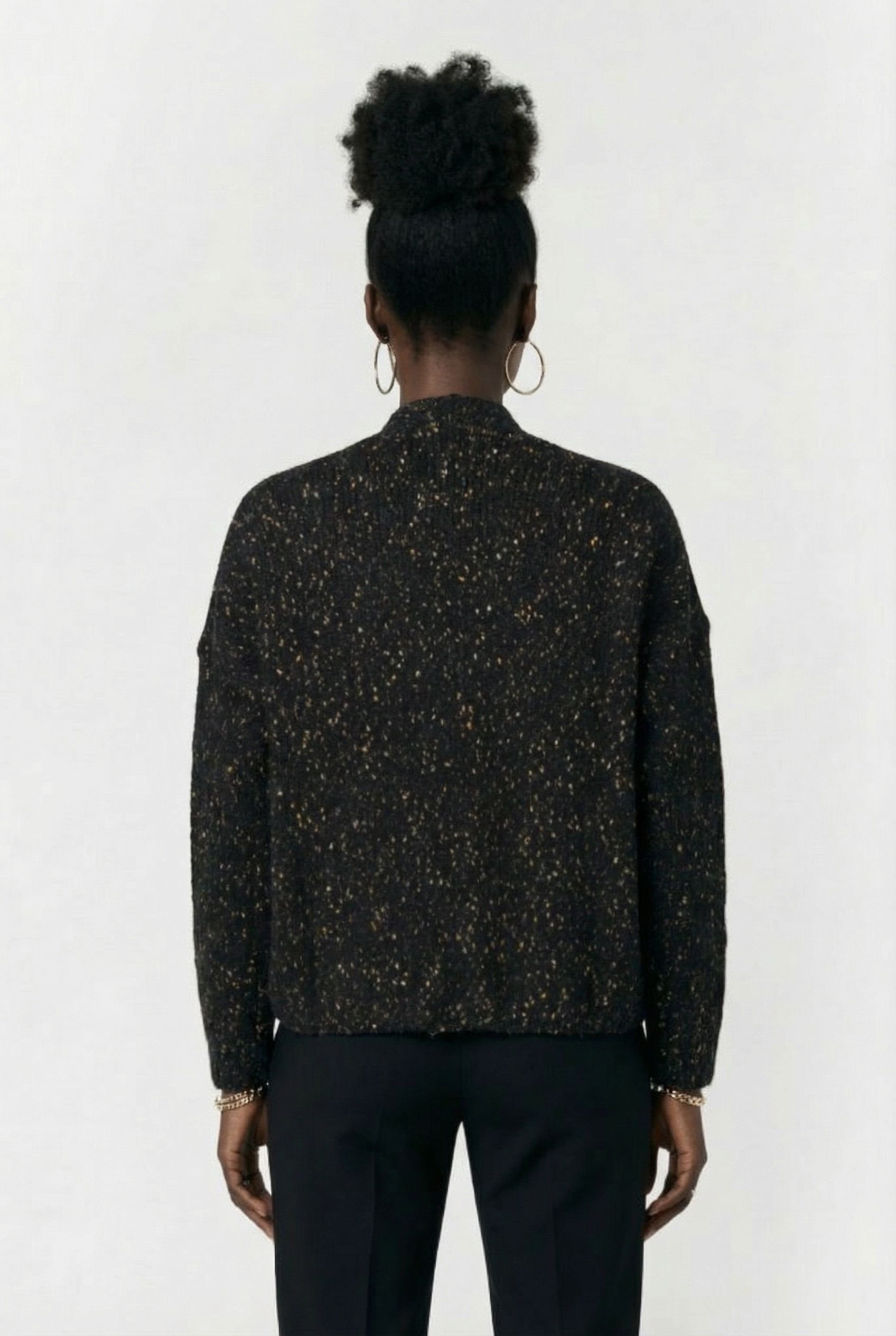 POMME CARDIGAN BLACK 2