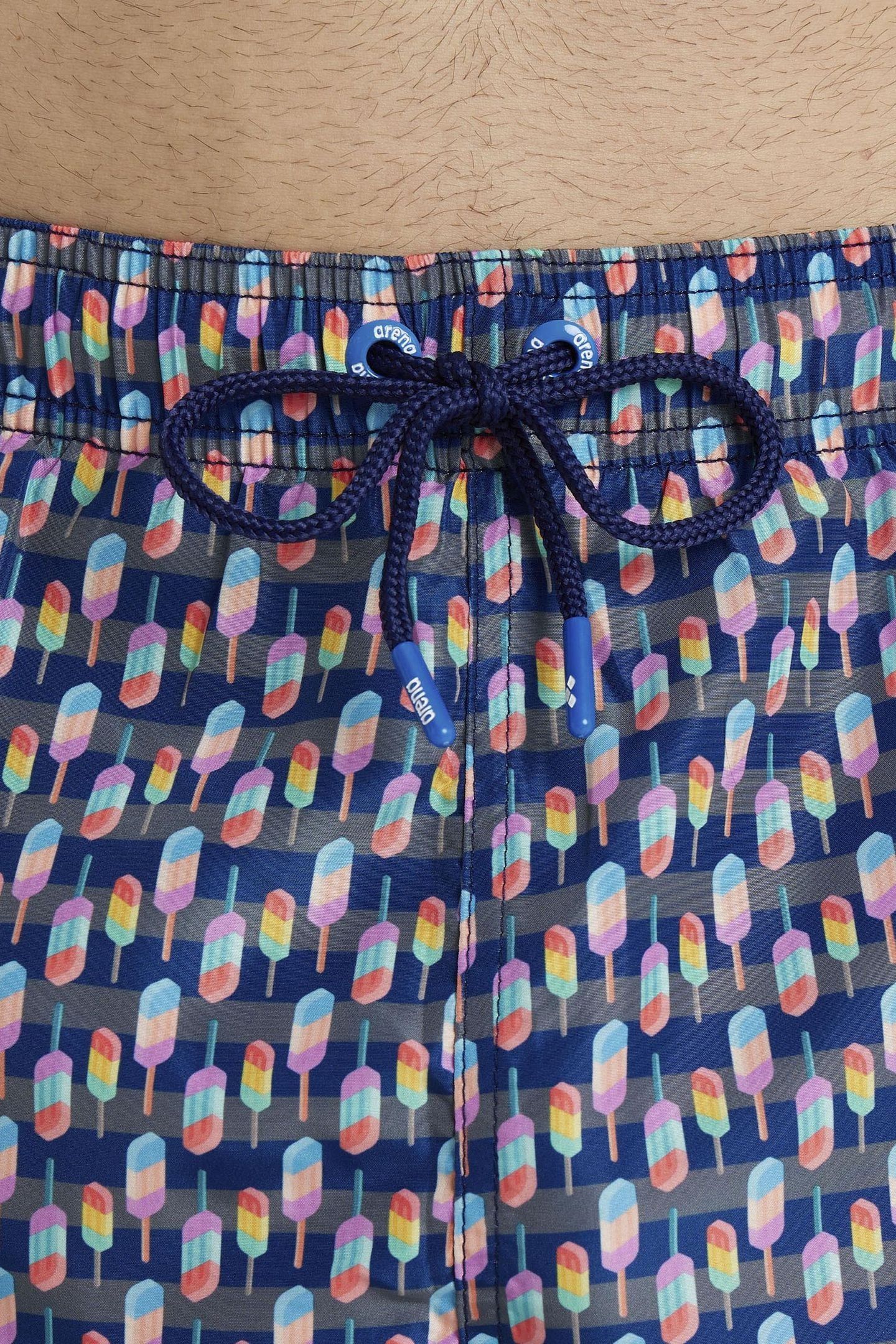 BEACH SHORT ALLOVER ASPHALT MULTI 6