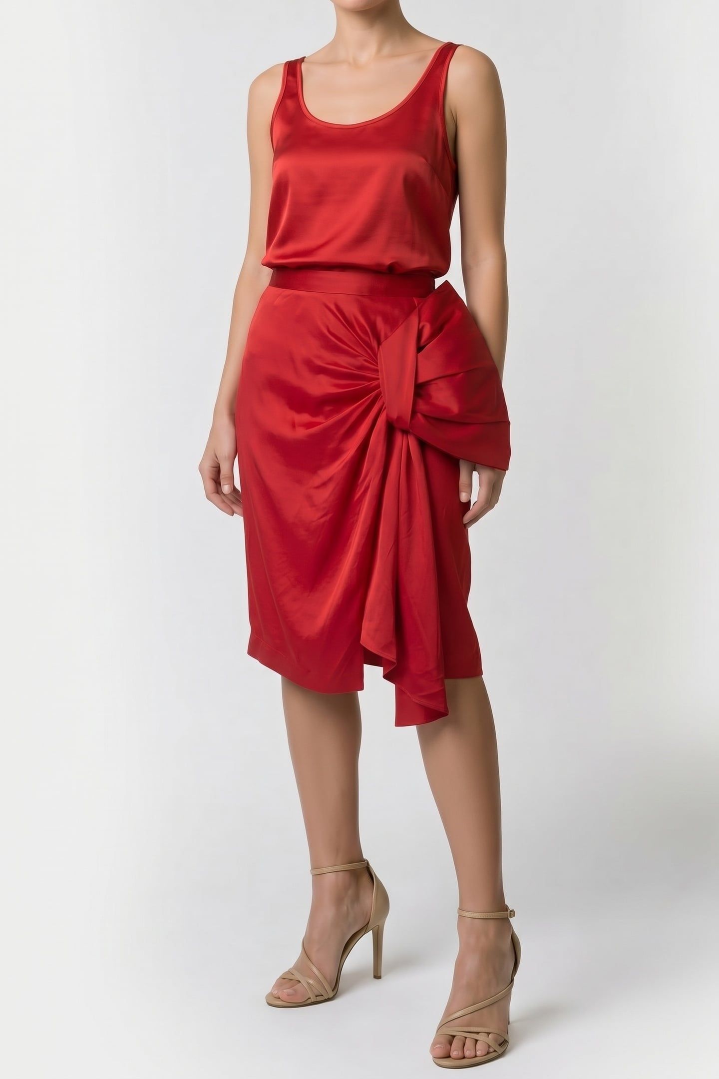 JAGGER SKIRT RED 1