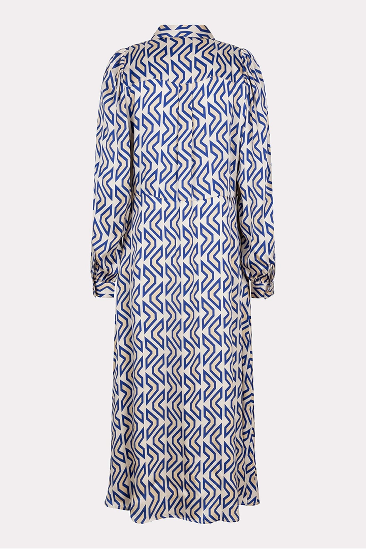 DRESS LONG UTOPIA GRAPHIC PRINT 5