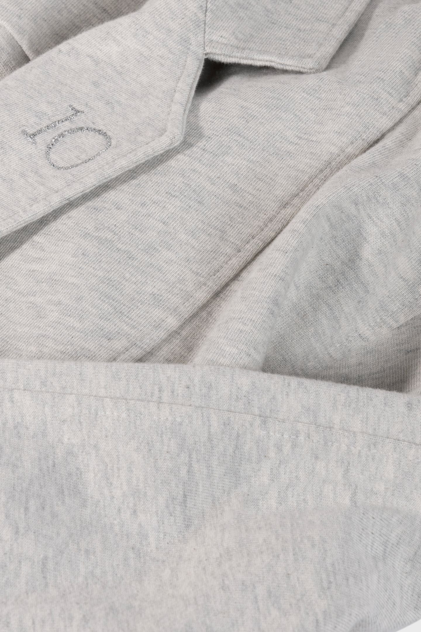 LONG BLAZER JERSEY LIGHT GREY MELEE 8