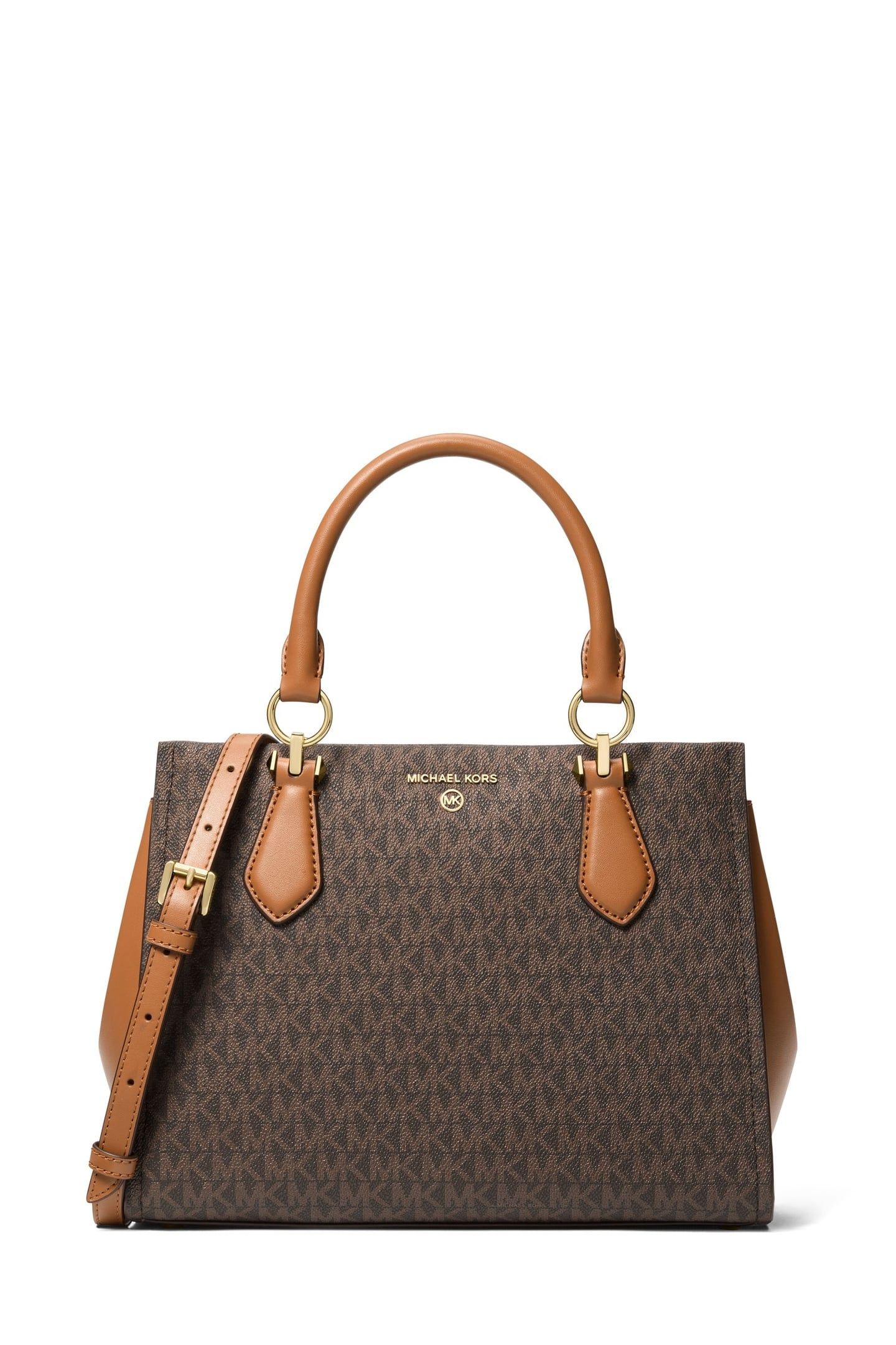 MEDIUM SATCHEL BRN/ACORN 2