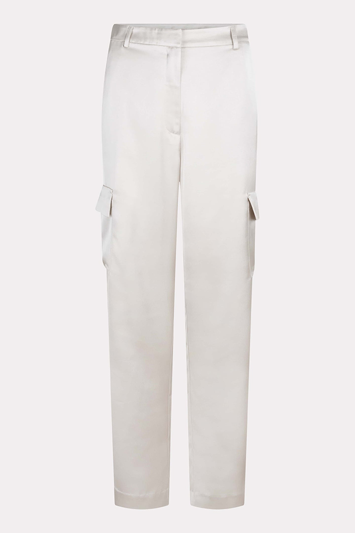 TROUSERS CARGO SATIN LIGHT STONE 5