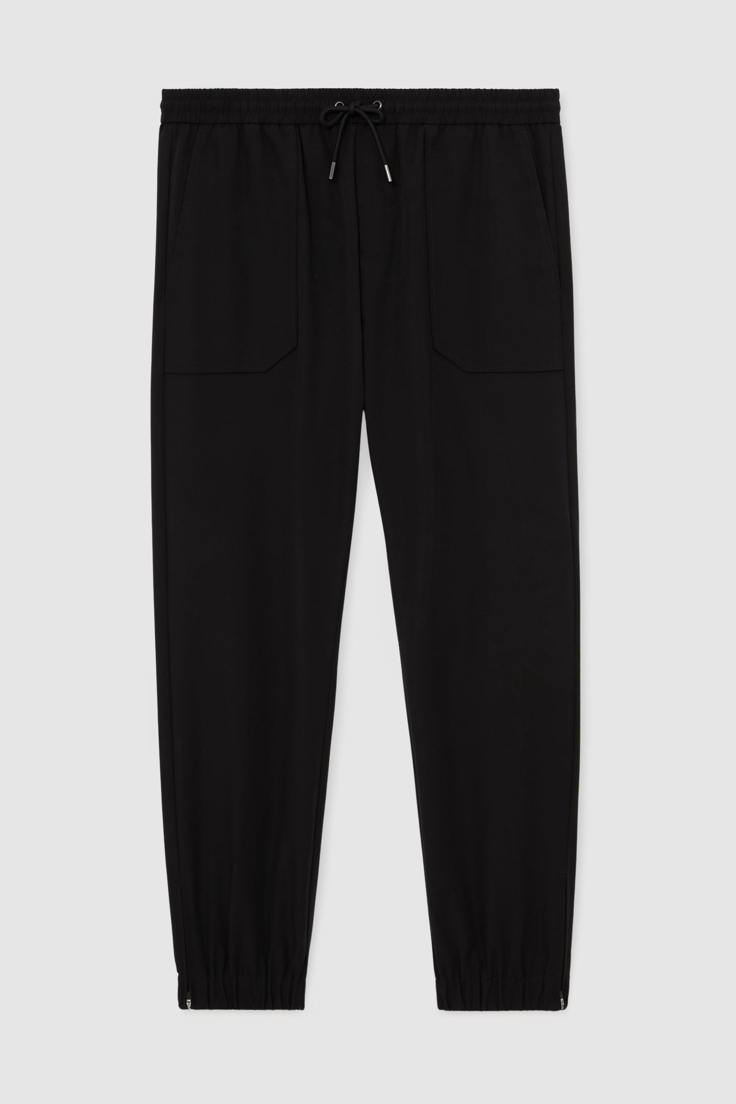 TECHNICAL CUFFED TROUSER BLACK 4