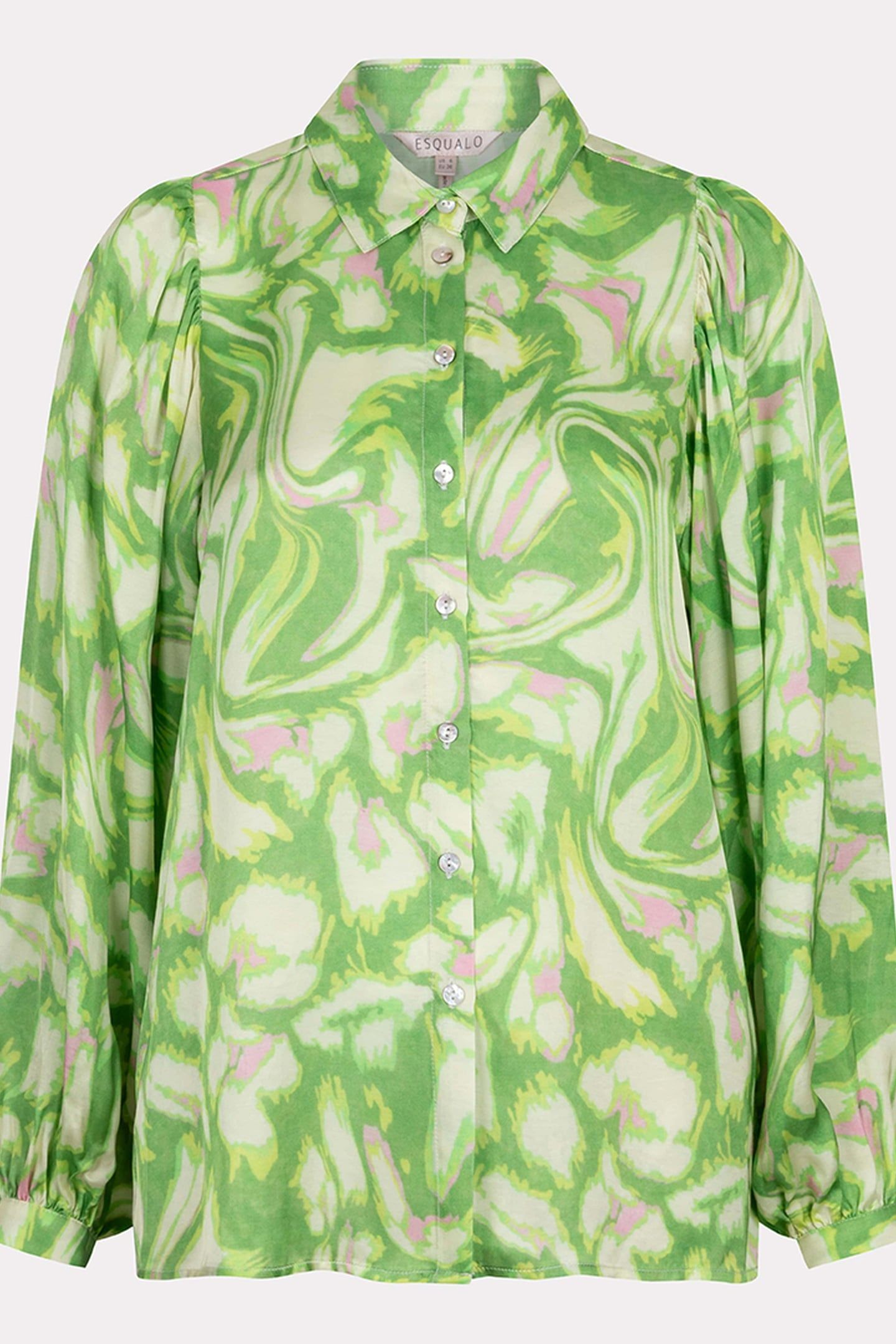 BLOUSE BASIC FLORAL TREASURE PRINT 7