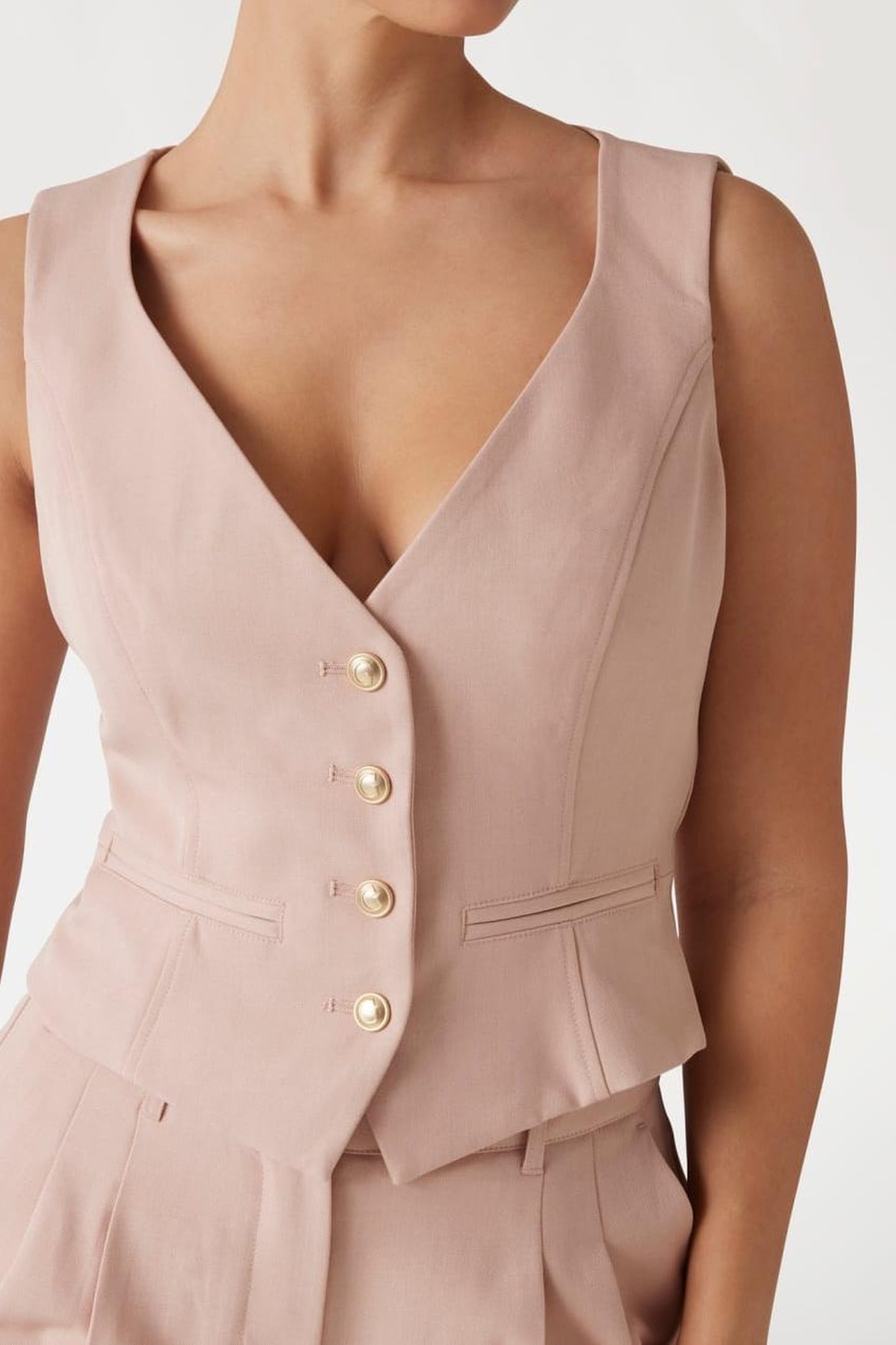 GUESS ECO MATEA SUIT VEST DIMROSE MULTI 3