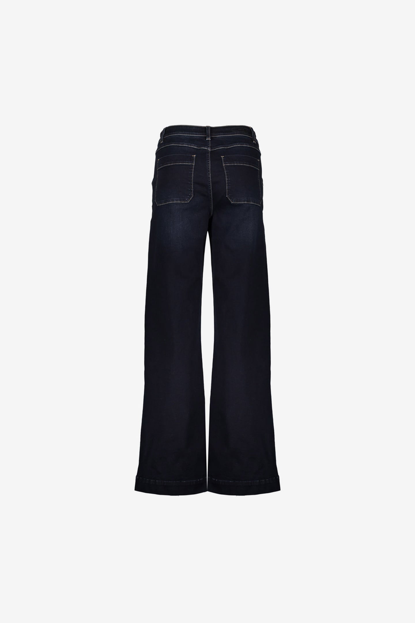 JEANS WIDE DARK BLUE BLACK DENIM 2
