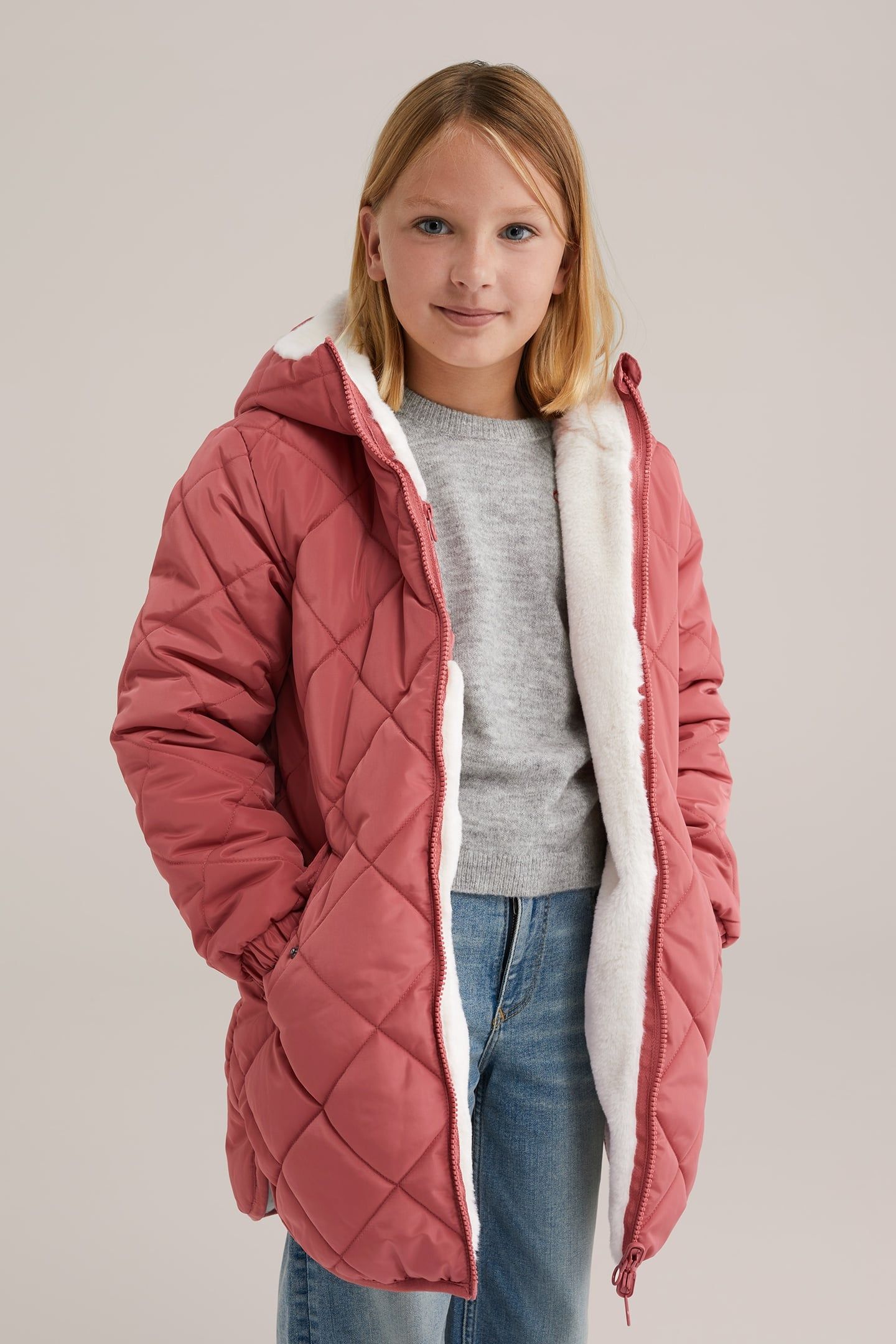 JACKET REVERSIBLE PARKA PINK 3