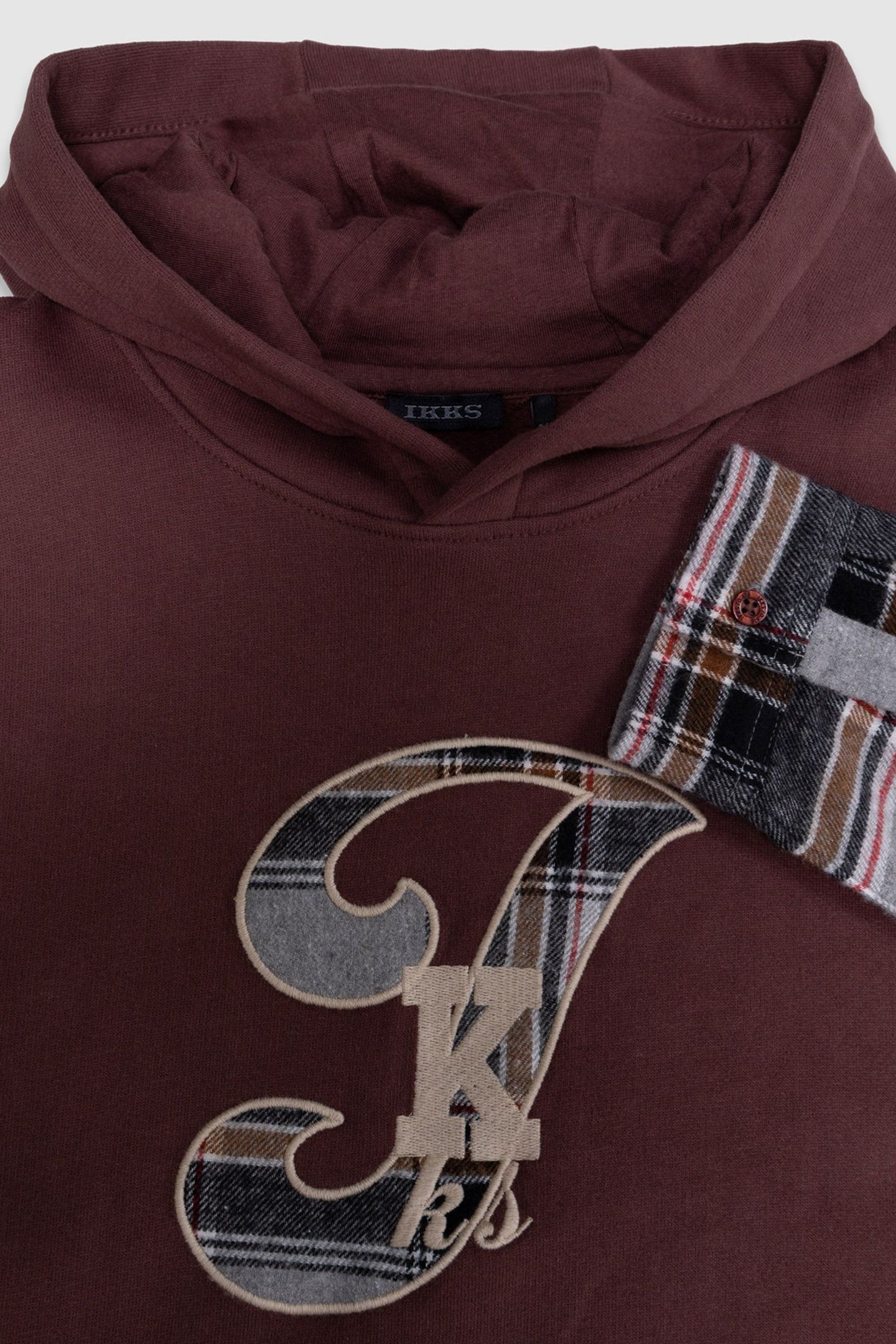 BROWN HOODIE SHIRT TROMPE-L'OEIL 6