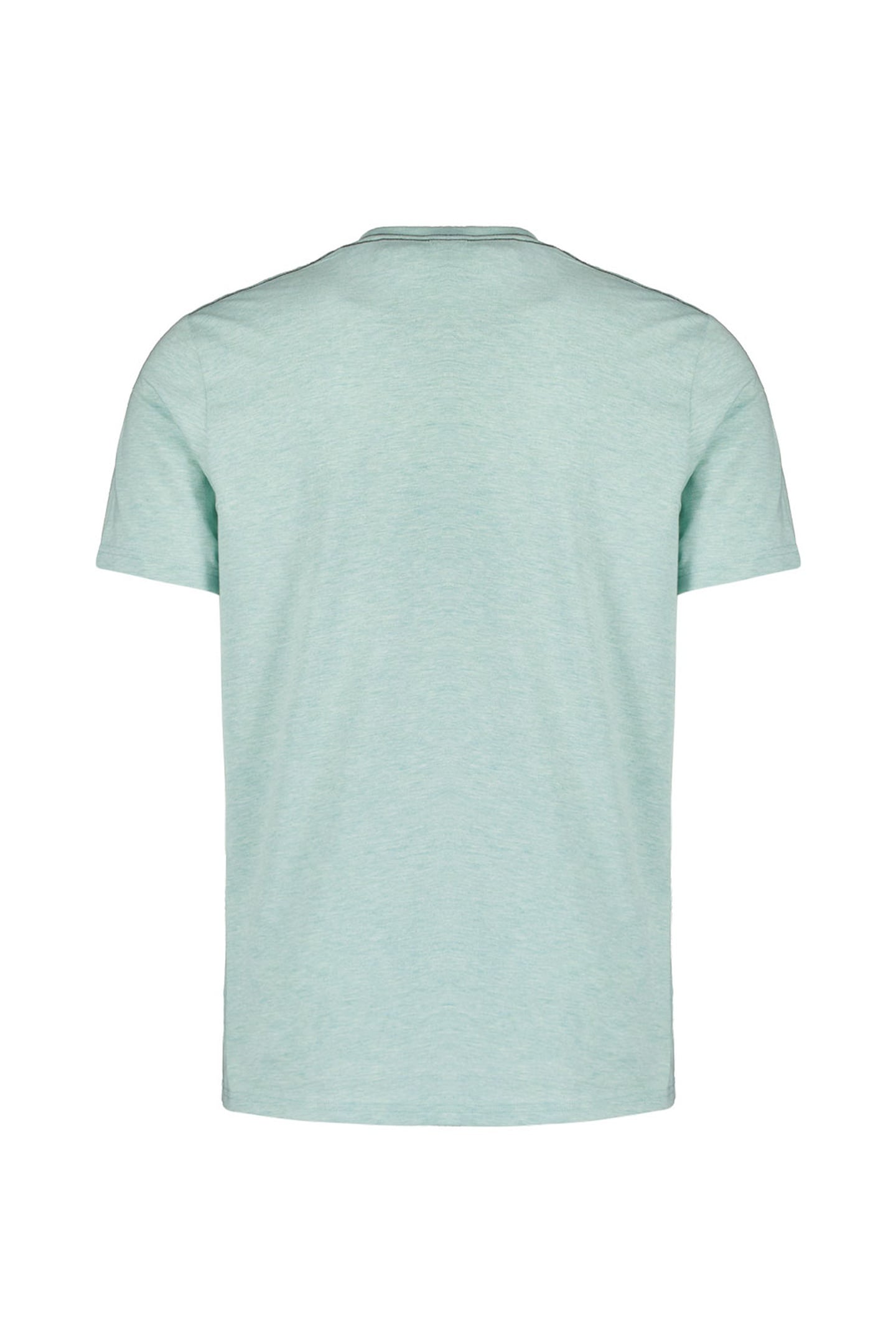T-SHIRT CREWNECK MELANGE CHEST PRINT ICE 4