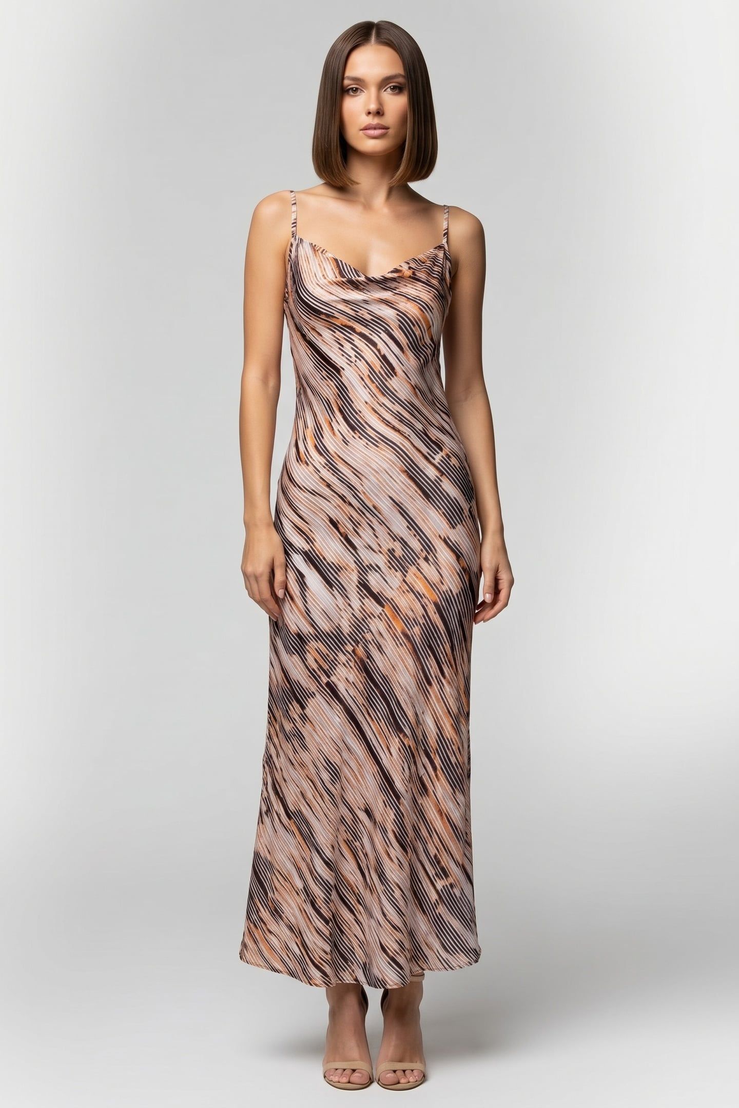 NOEL SLIP DRESS BLACK 1