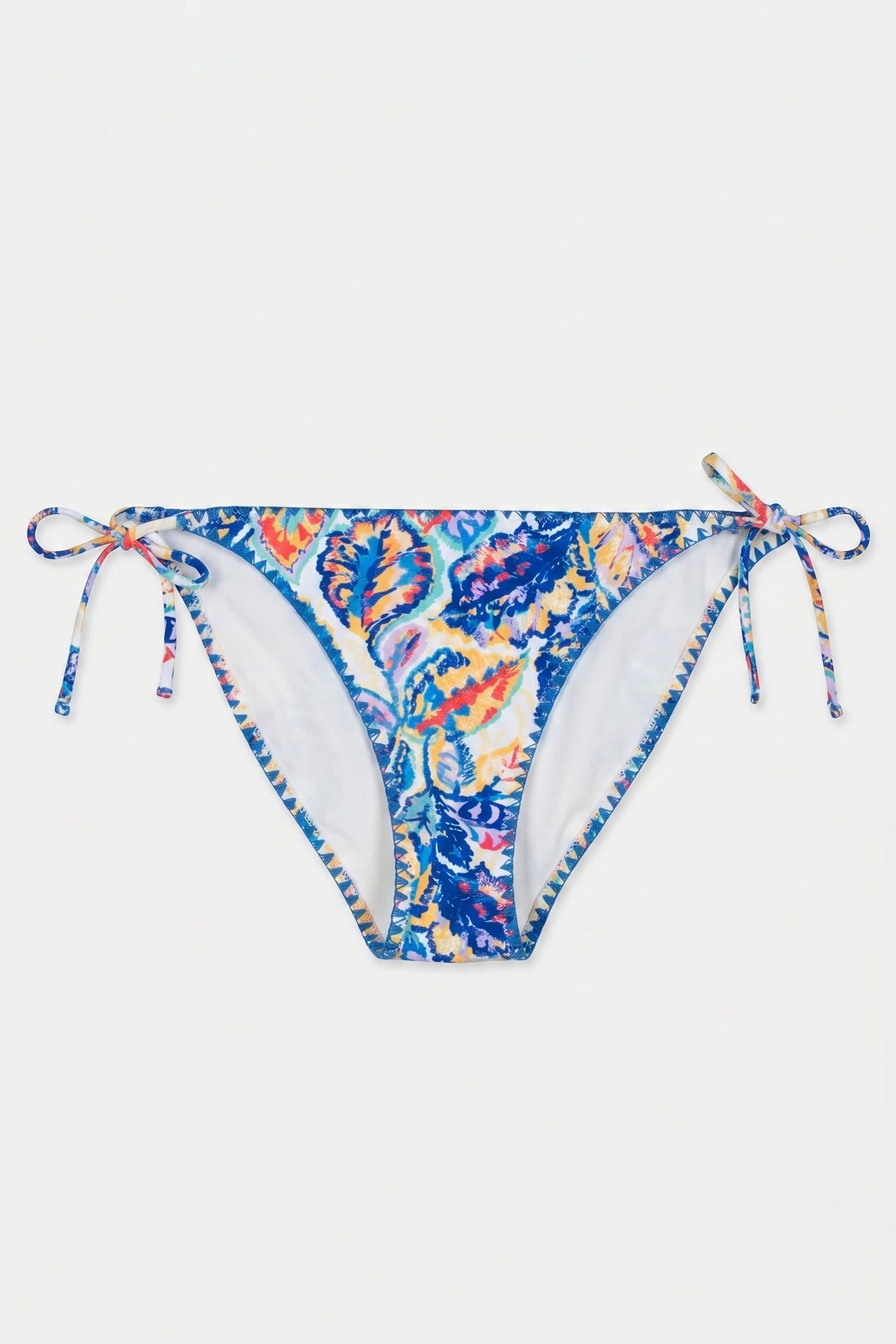 STRAP BIKINI BOTTOM BRUNCH FLOWER BLUE BRUNCH FLOWER 2