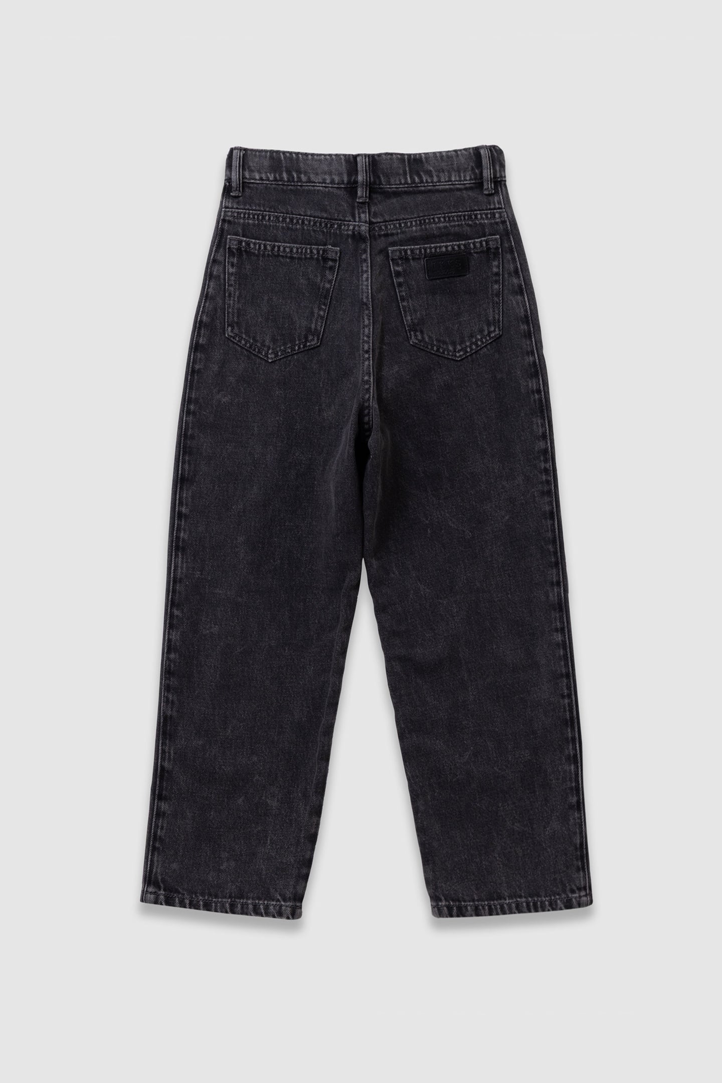 GREY BAGGY JEANS WITH SIDE STRIPES 2