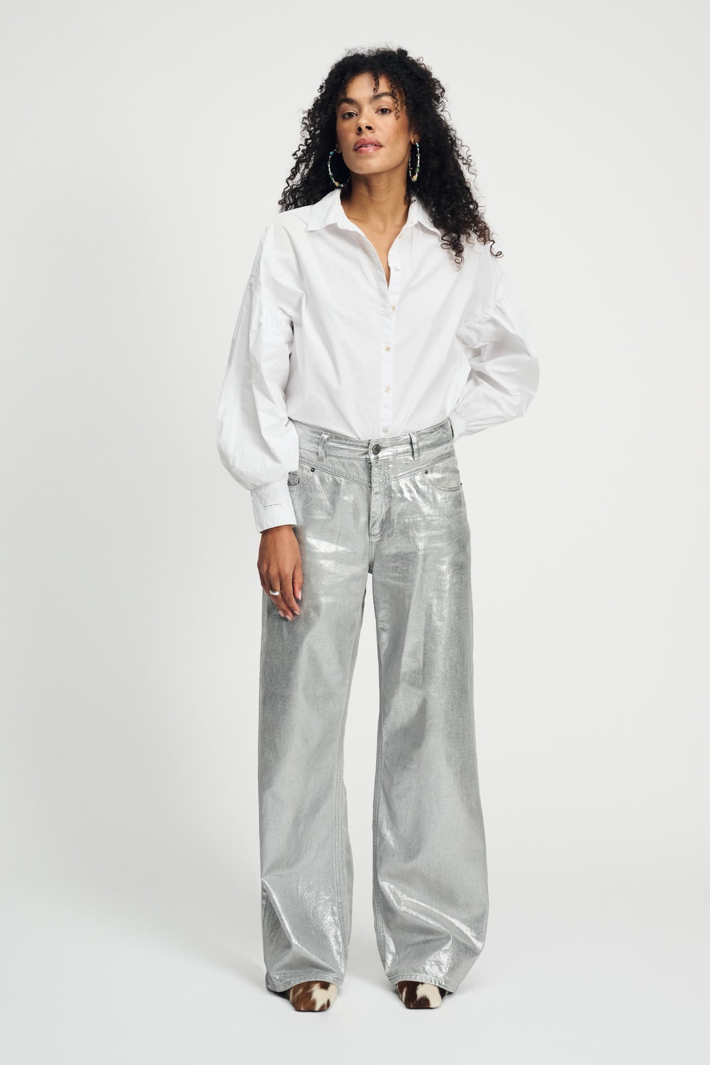JEANS - SHIMMER DENIM GREY 2