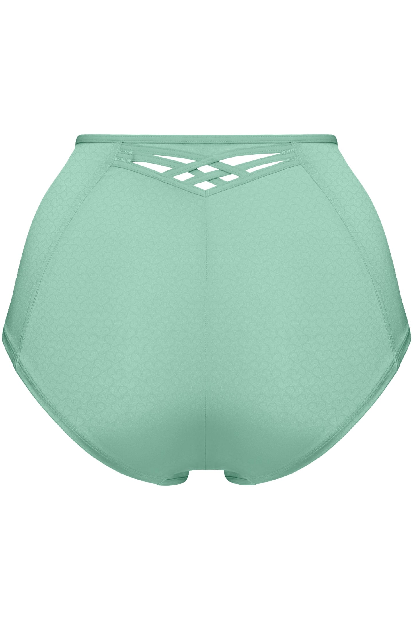 DAME DE PARIS BOTTOMBRIEFS HIGH WAIST GREEN 4